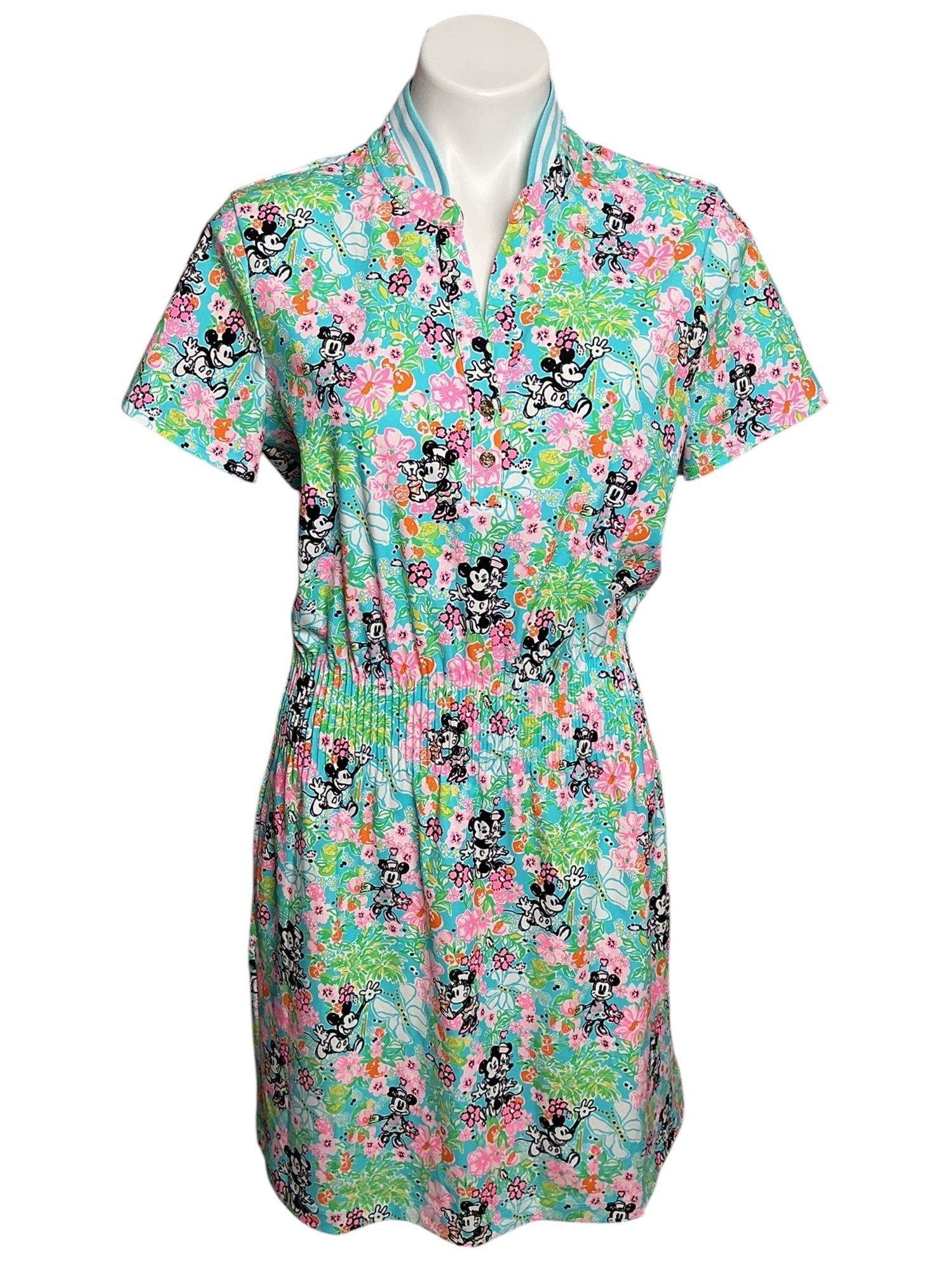 Lilly Pulitzer NWT Love Active Dress Multi Lilly Loves Disney - Size L