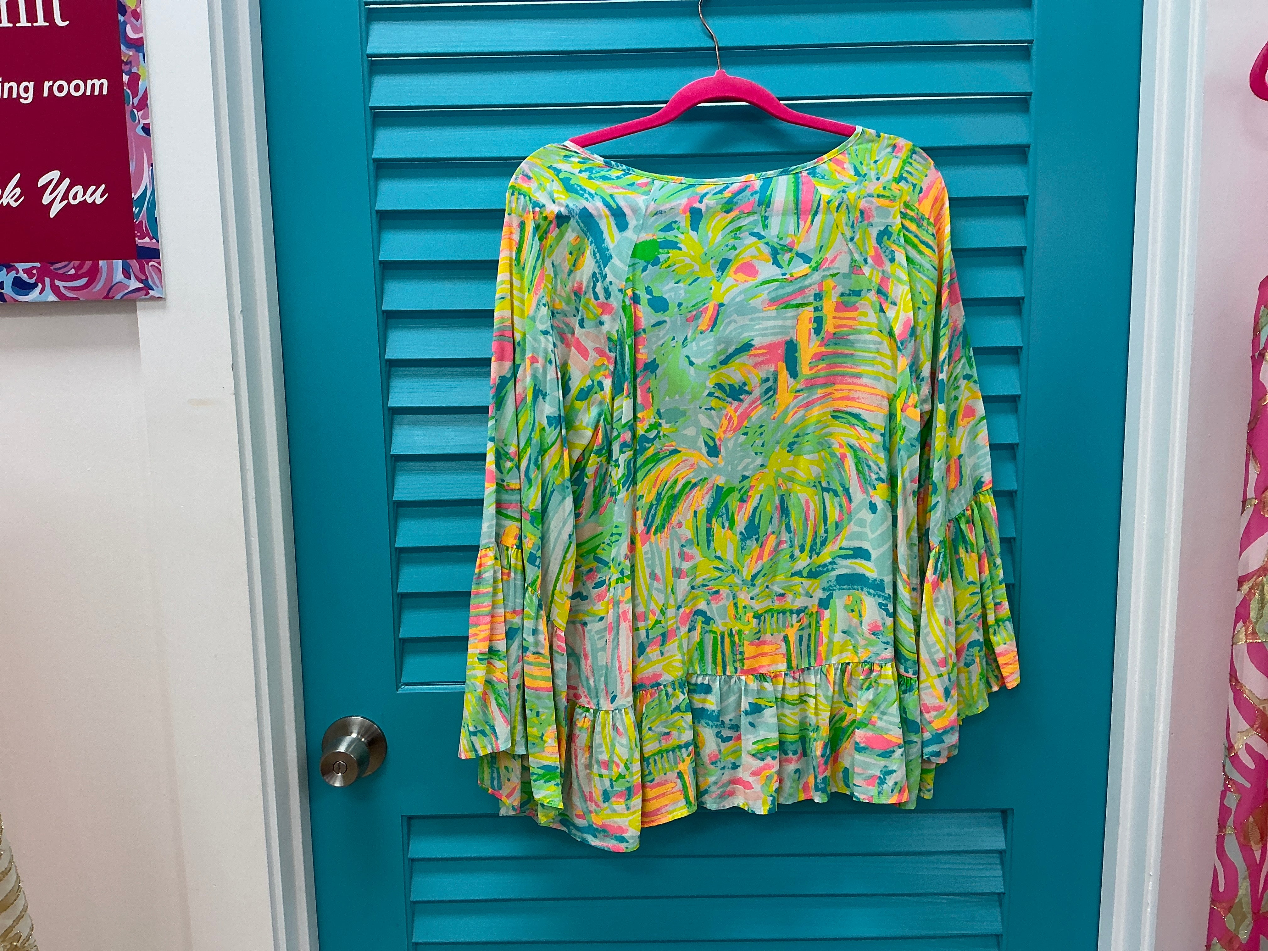Lilly Pulitzer NWT Amisa Top Sea Salt And Sun - Size M