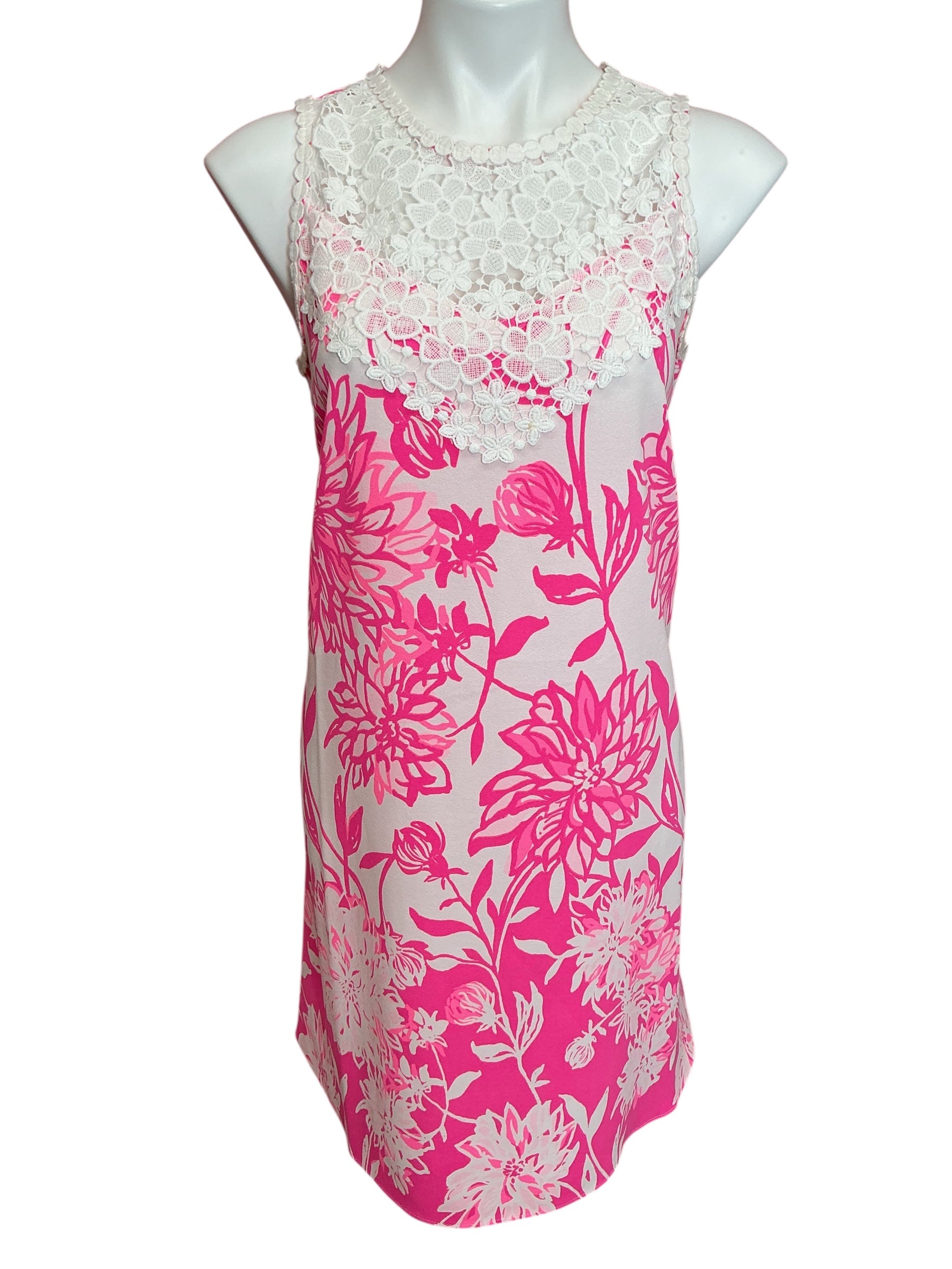 Lilly Pulitzer Nala Soft Shift Dress Resort White Caliente - Size 6