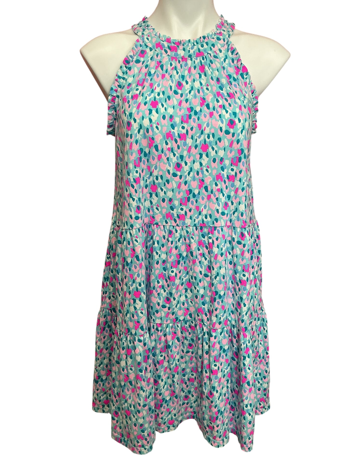 Lilly Pulitzer Jerrica Swing Dress Multi Hottie Dottie - Size S