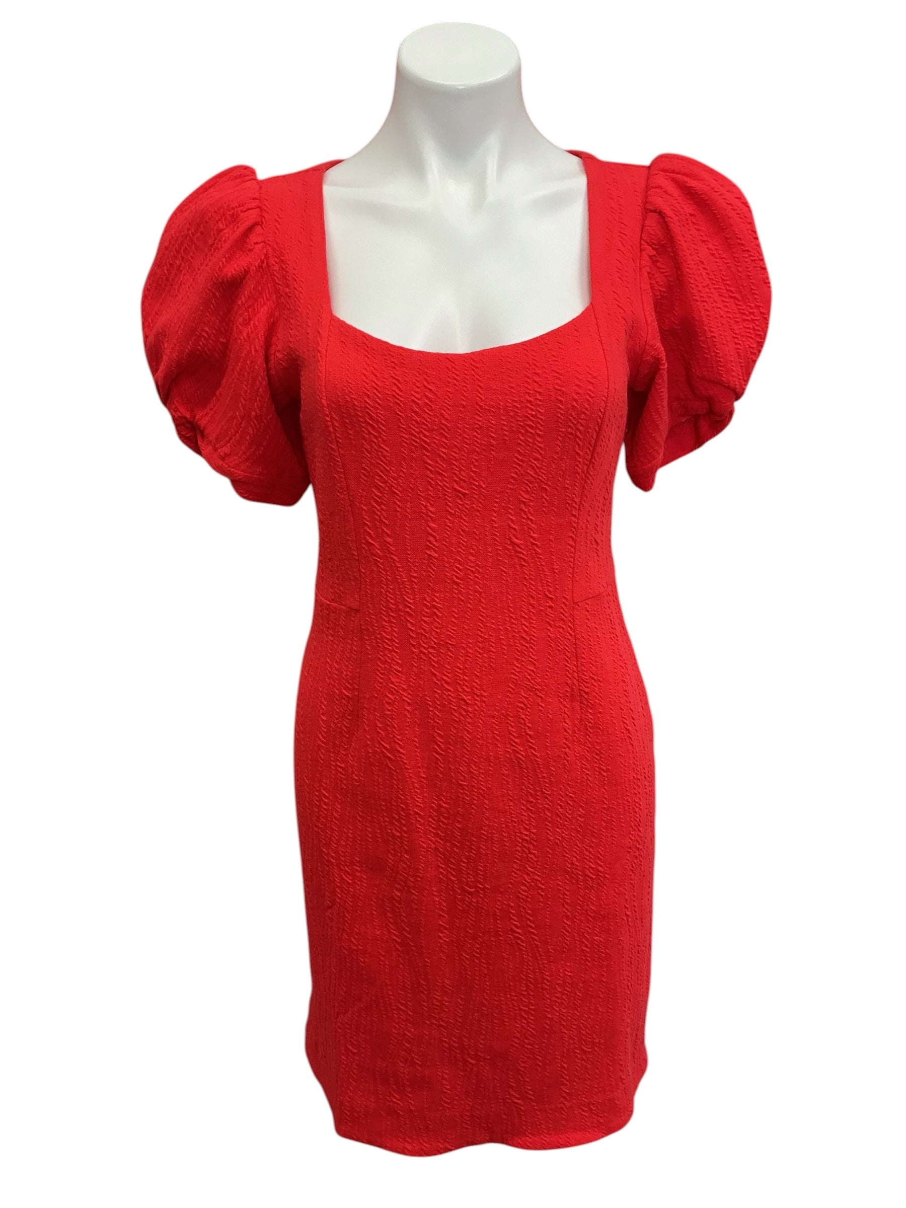 Lilly Pulitzer NWT Elisha Shift Dress Rococo Red Wavy Knit Jacquard - Size S