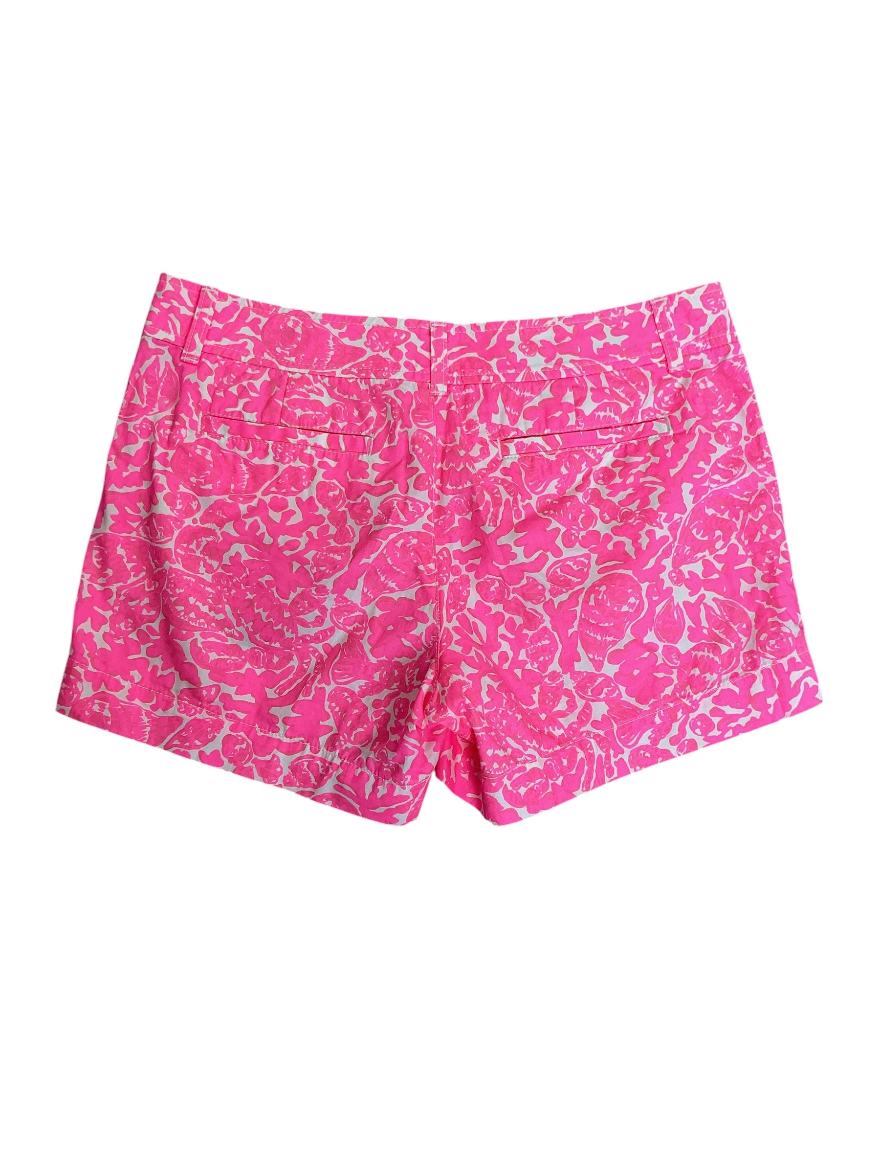 Lilly Pulitzer Callahan Shorts Cosmo Pink Party Favors - Size 8