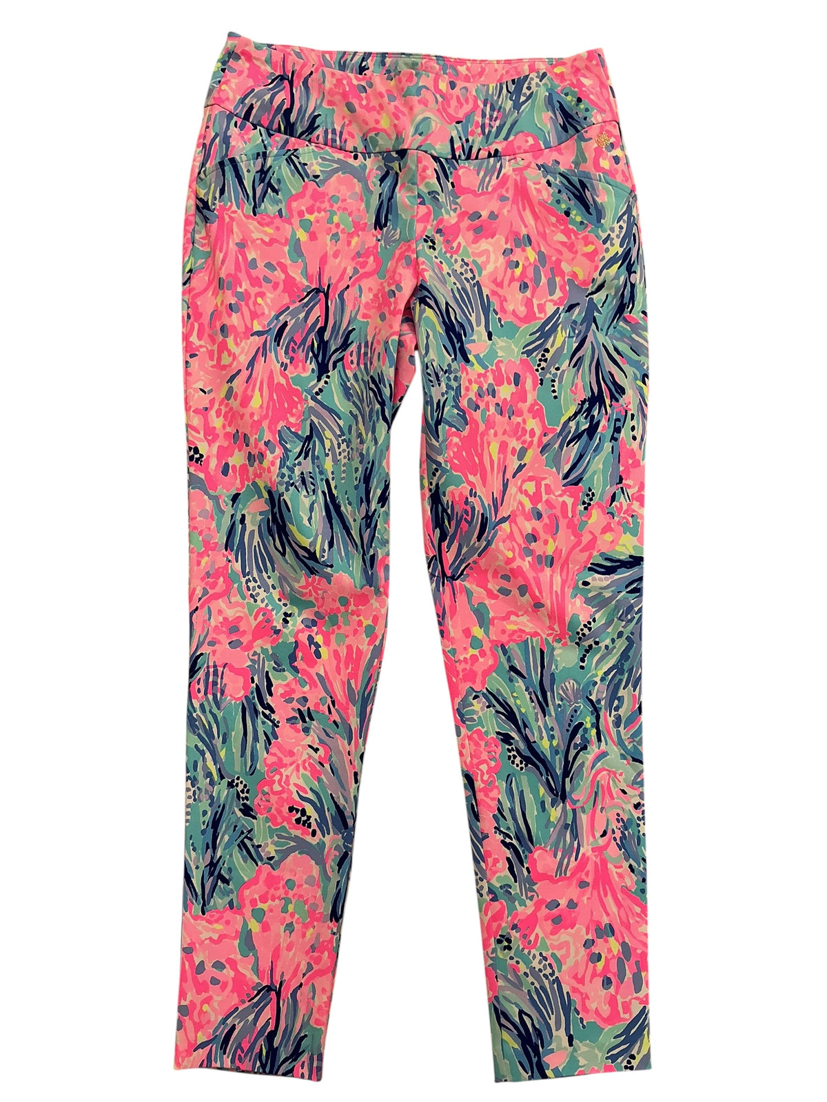 Lilly Pulitzer Luxletic Weekender Leggings Gumbo Limbo - Size 6