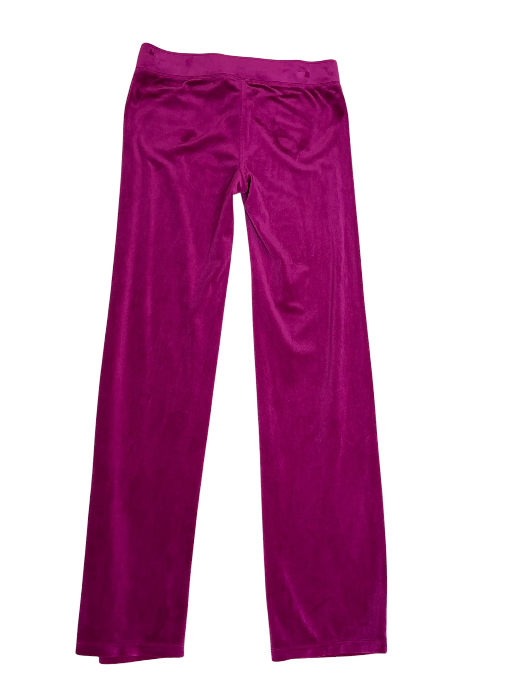 Lilly Pulitzer Dorsey Velour Pant Bordeaux Berry - Size S