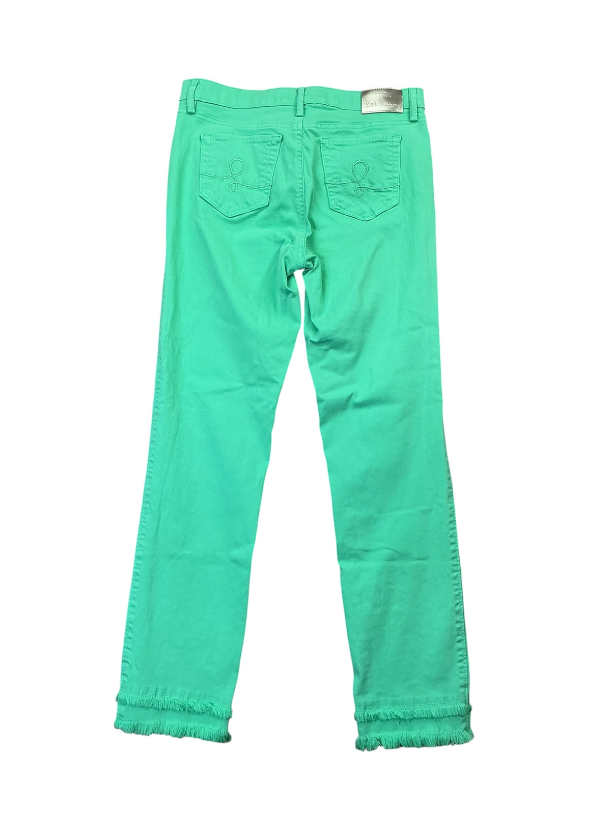 Lilly Pulitzer South Ocean High Rise Patina Green - Size 8