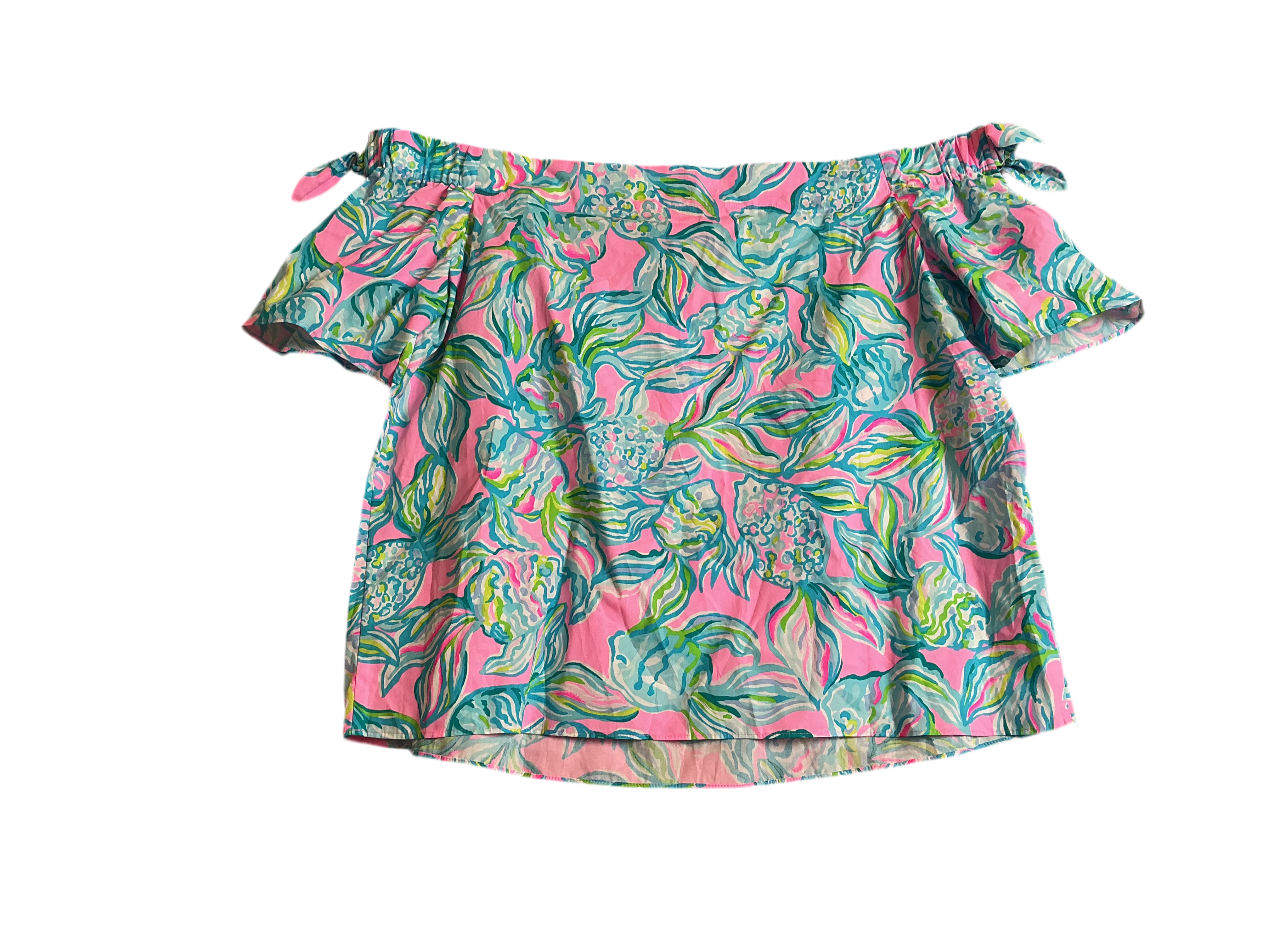 Lilly Pulitzer NWT - Tamara Top - Pelican Pink Off The Scales - Size M