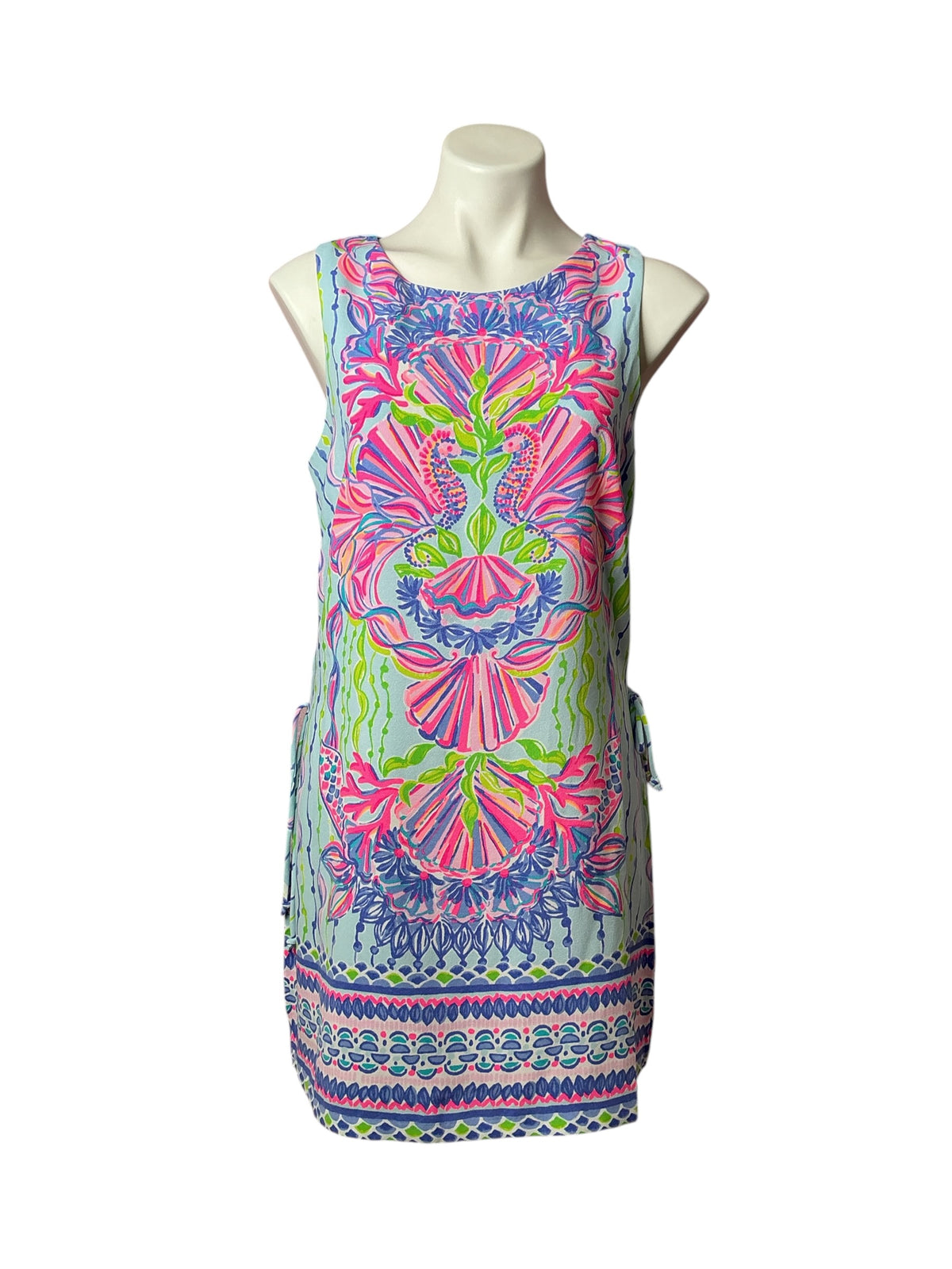Lilly Pulitzer Donna Romper Sea Shellabration - Size 8