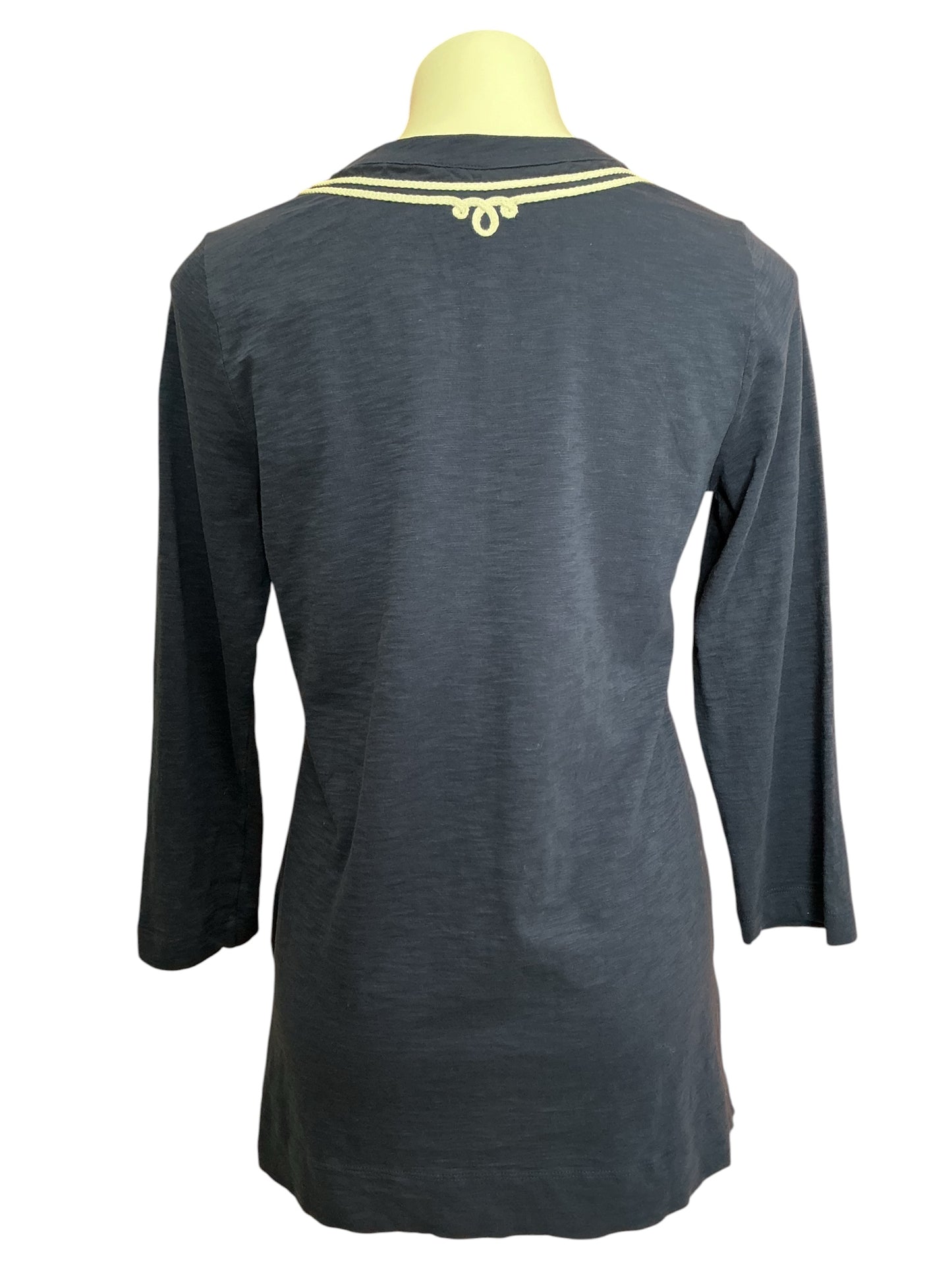 Lilly Pulitzer NWT Kaia Knit Tunic Top True Navy - Size M