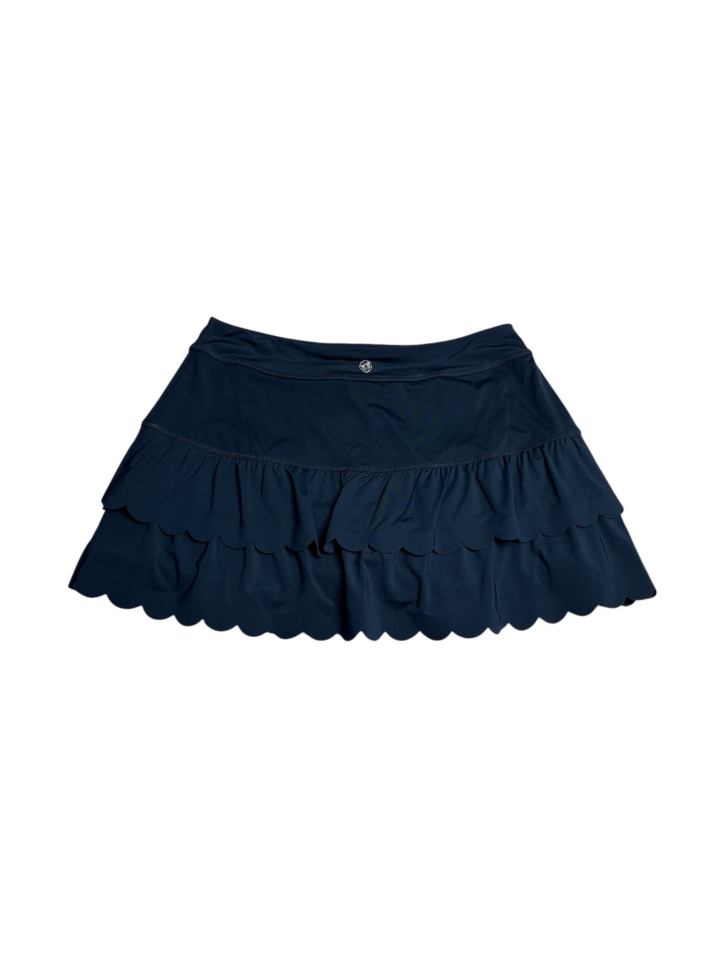 Lilly Pulitzer- Luxletic Meisha Scallop Skort Onyx Size M