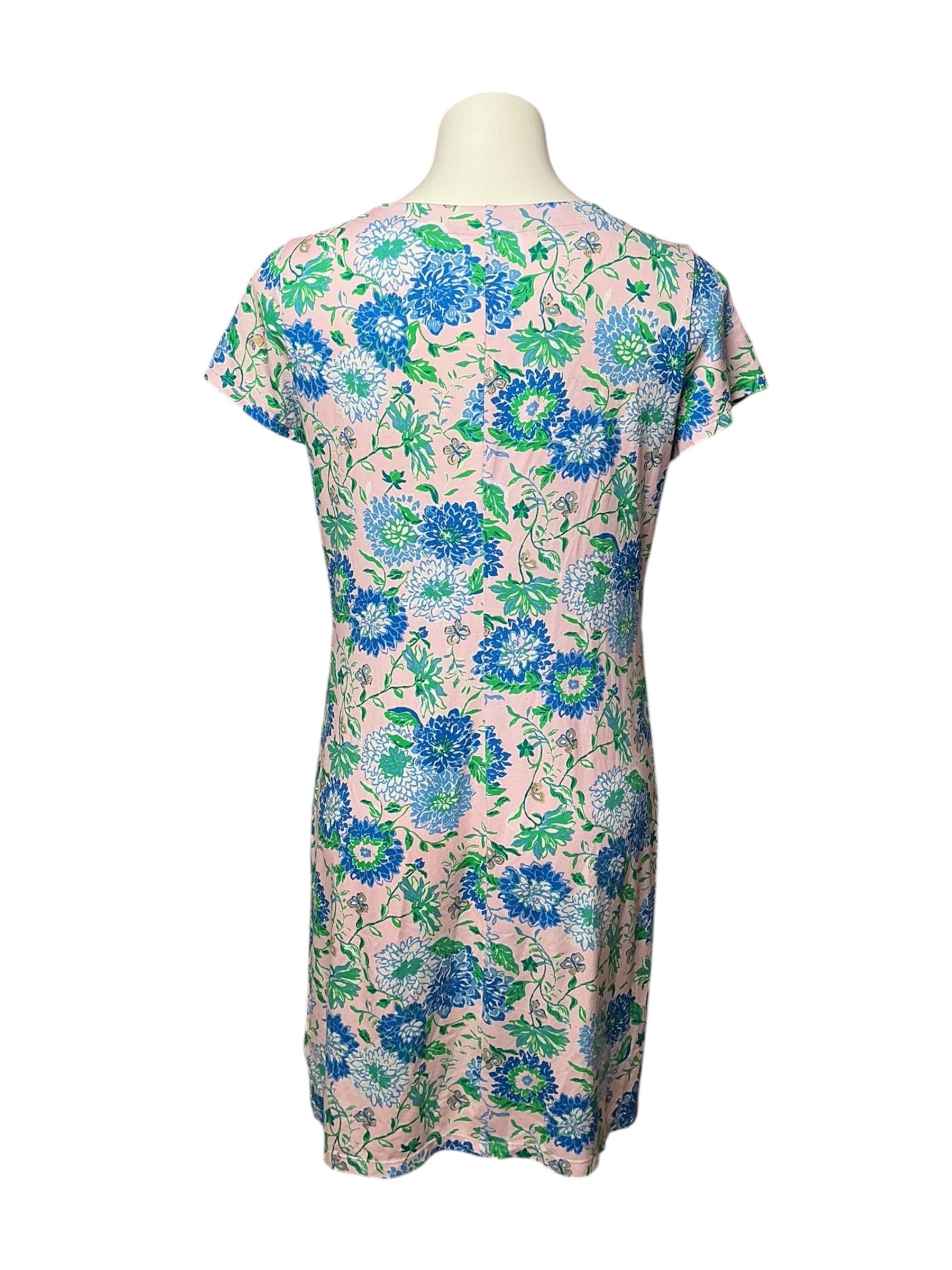 Lilly Pulitzer Sophiletta Short Sleeve T-Shirt Dress Rumor Has It Size - M