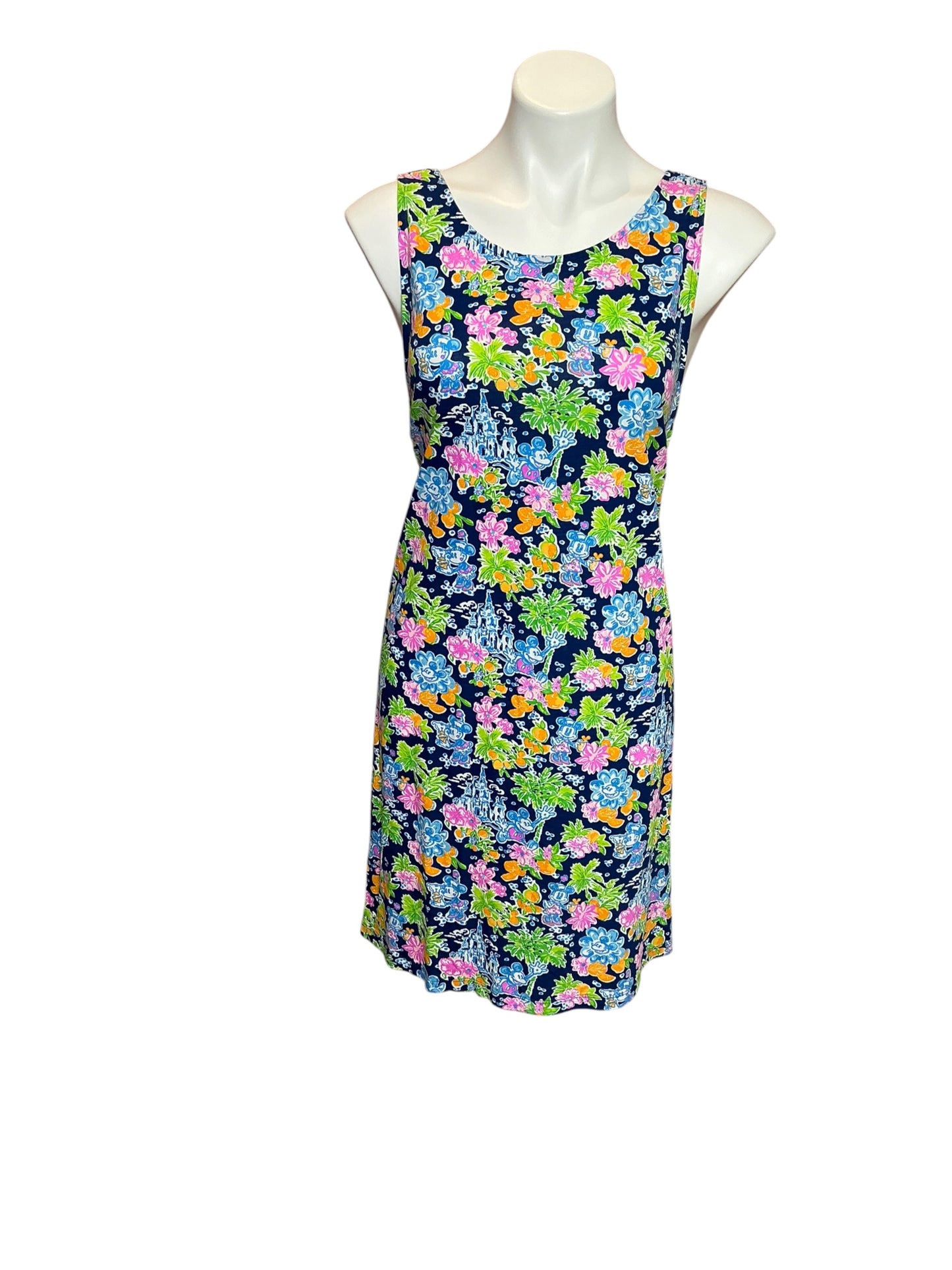 Lilly Pulitzer Kristen Swing Dress Lilly Loves Disney - Size L