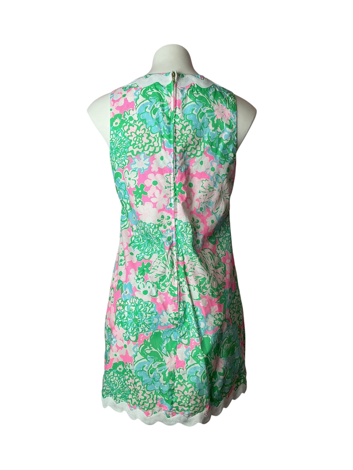 Lilly Pulitzer Romey Shift Romper Plumes in Bloom - Size 4