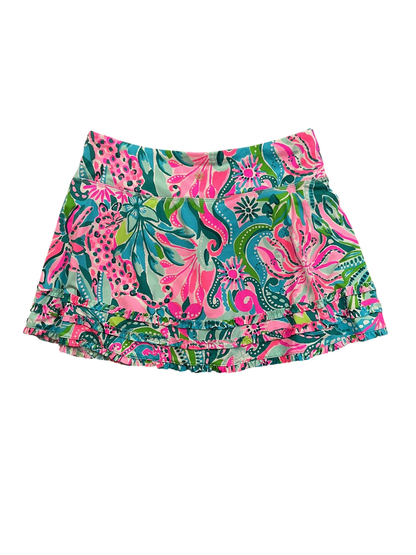 Lilly Pulitzer Luxletic Cascadia Skort Tulip To Tango - Size S