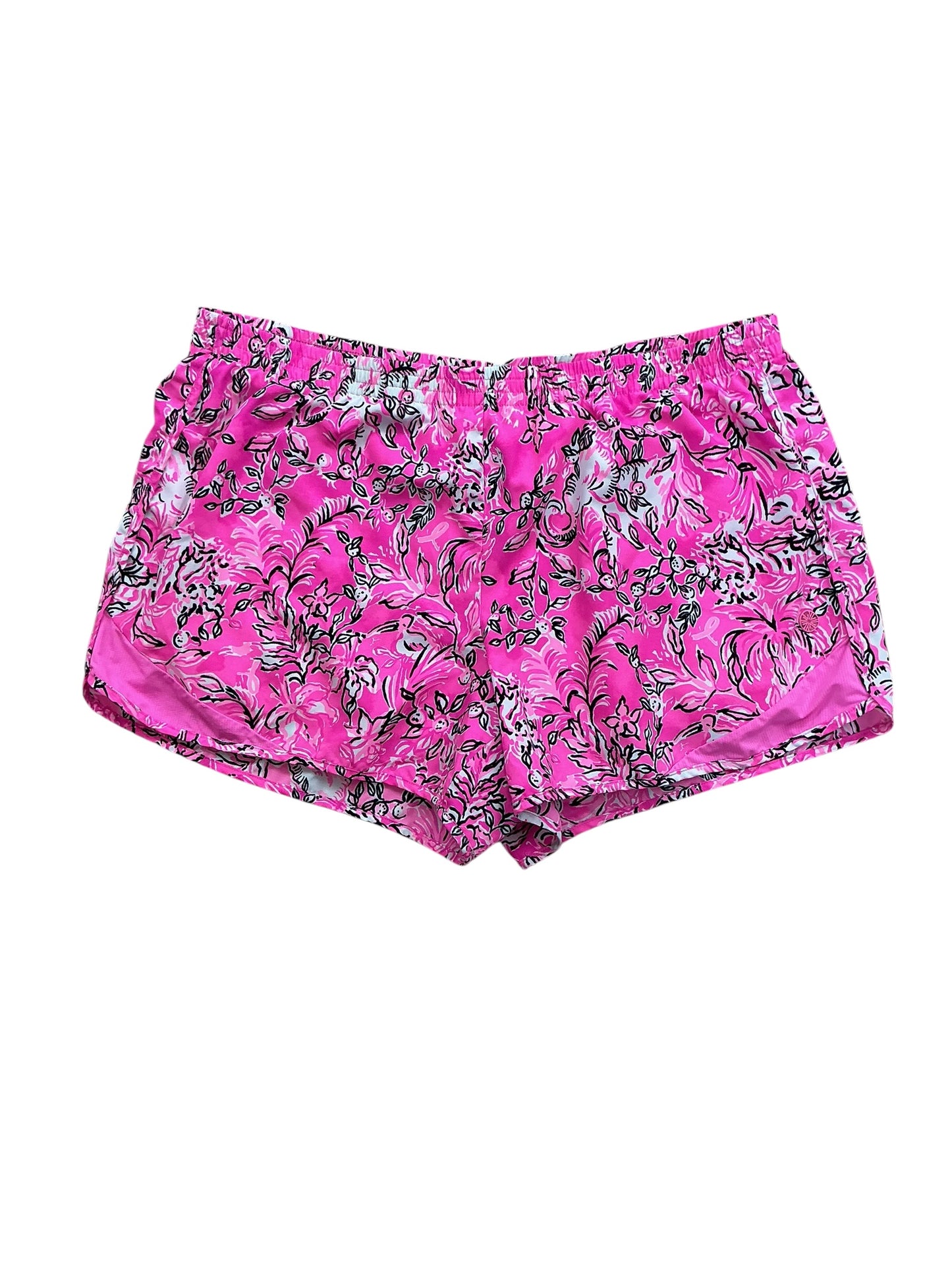 Lilly Pulitzer Ocean Trail Shorts Purposefully Pink - Size XL