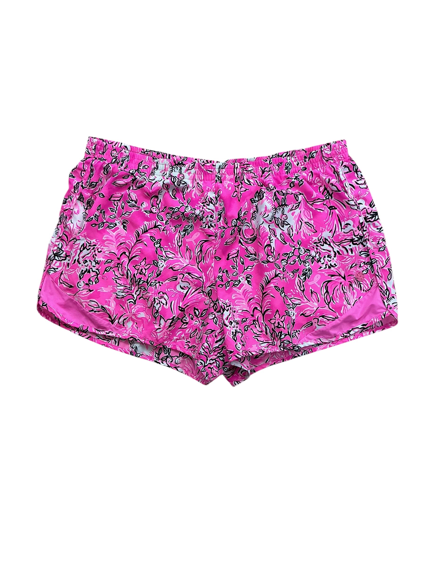 Lilly Pulitzer Ocean Trail Shorts Purposefully Pink - Size XL
