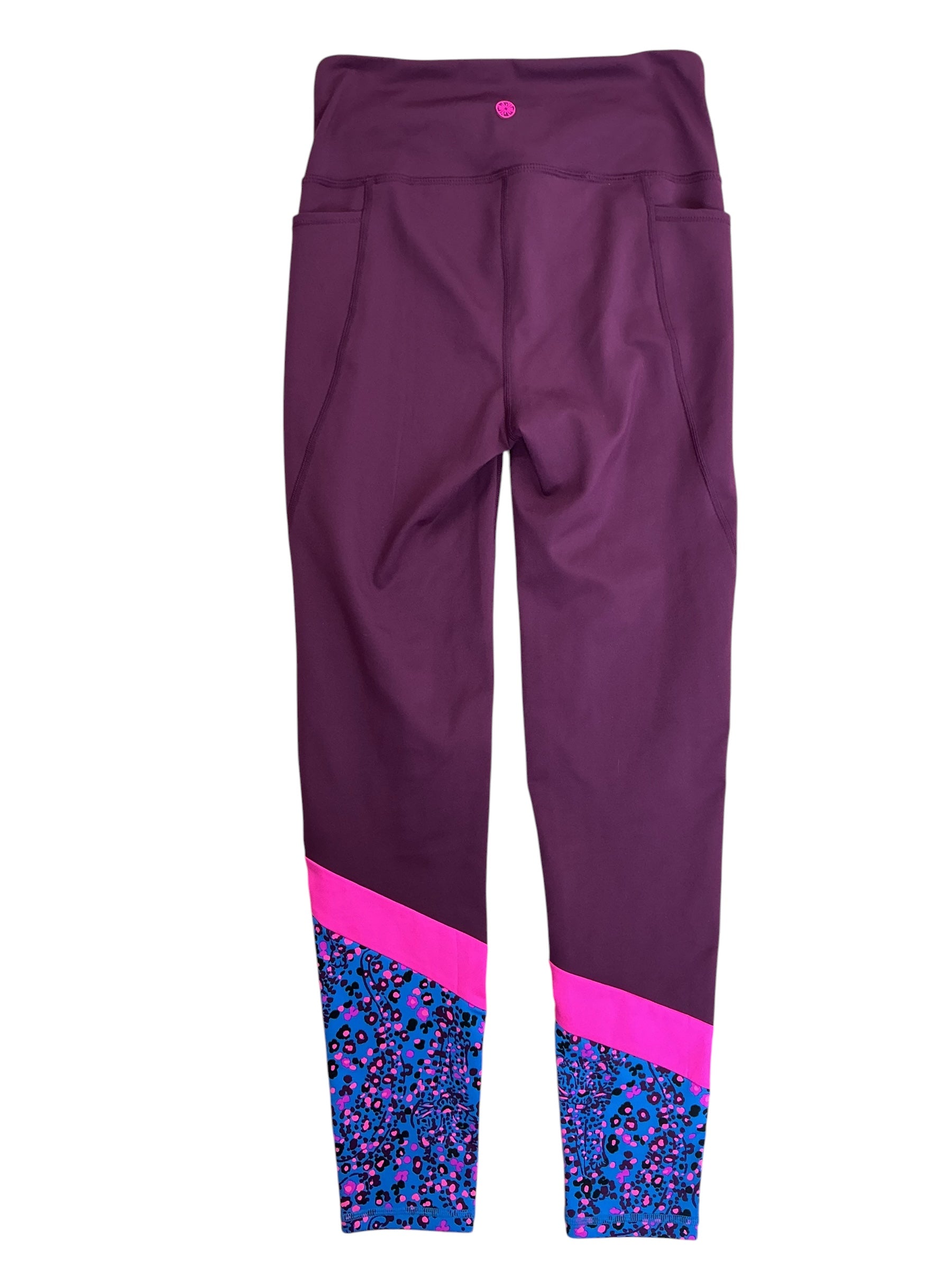 Lilly Pulitzer Luxletic Weekender High Rise Leggings Cherry Ganache Growl And Prowl - Size S