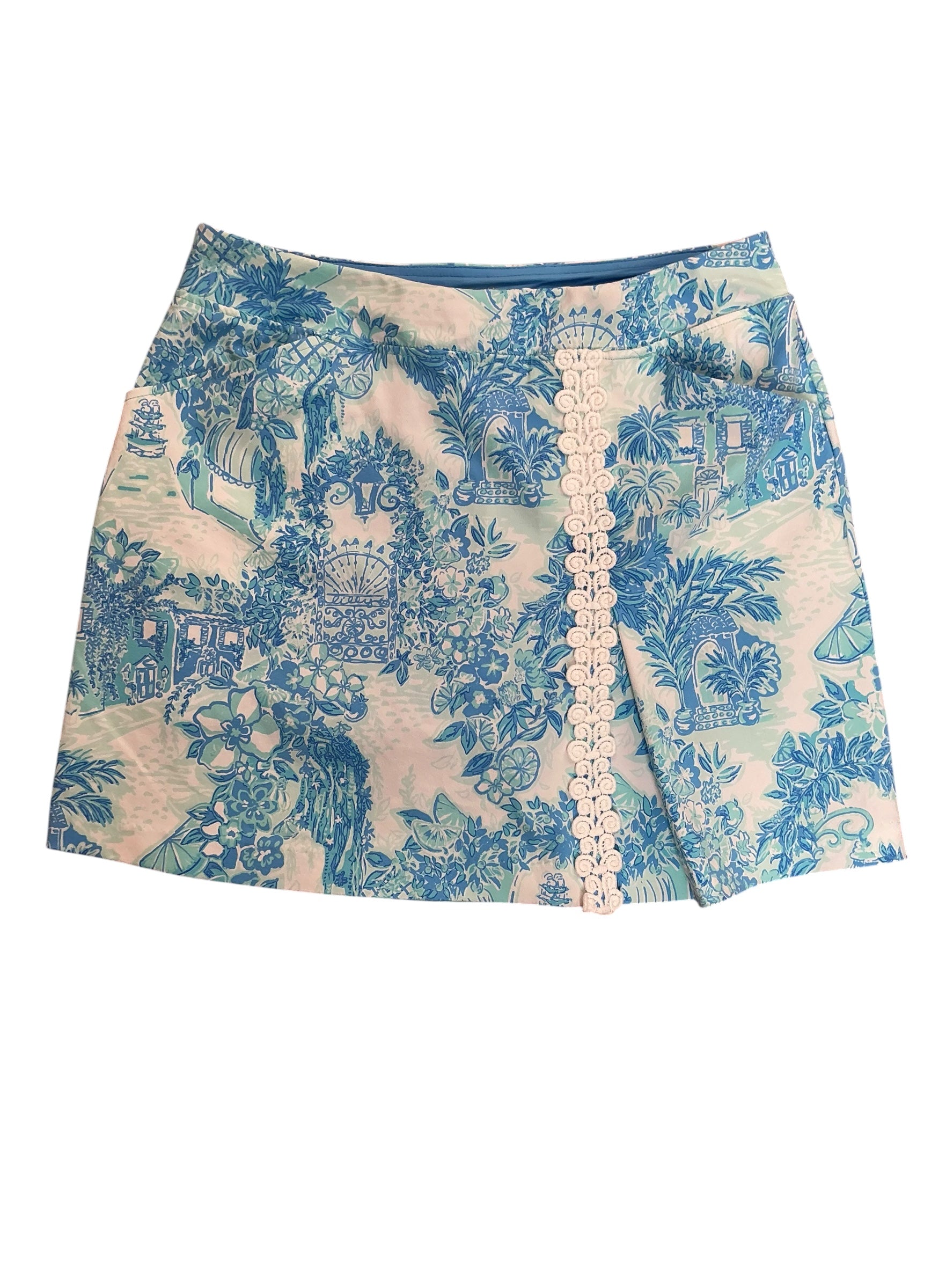 Lilly Pulitzer Daphne Skort Toile Me About It - Size 10