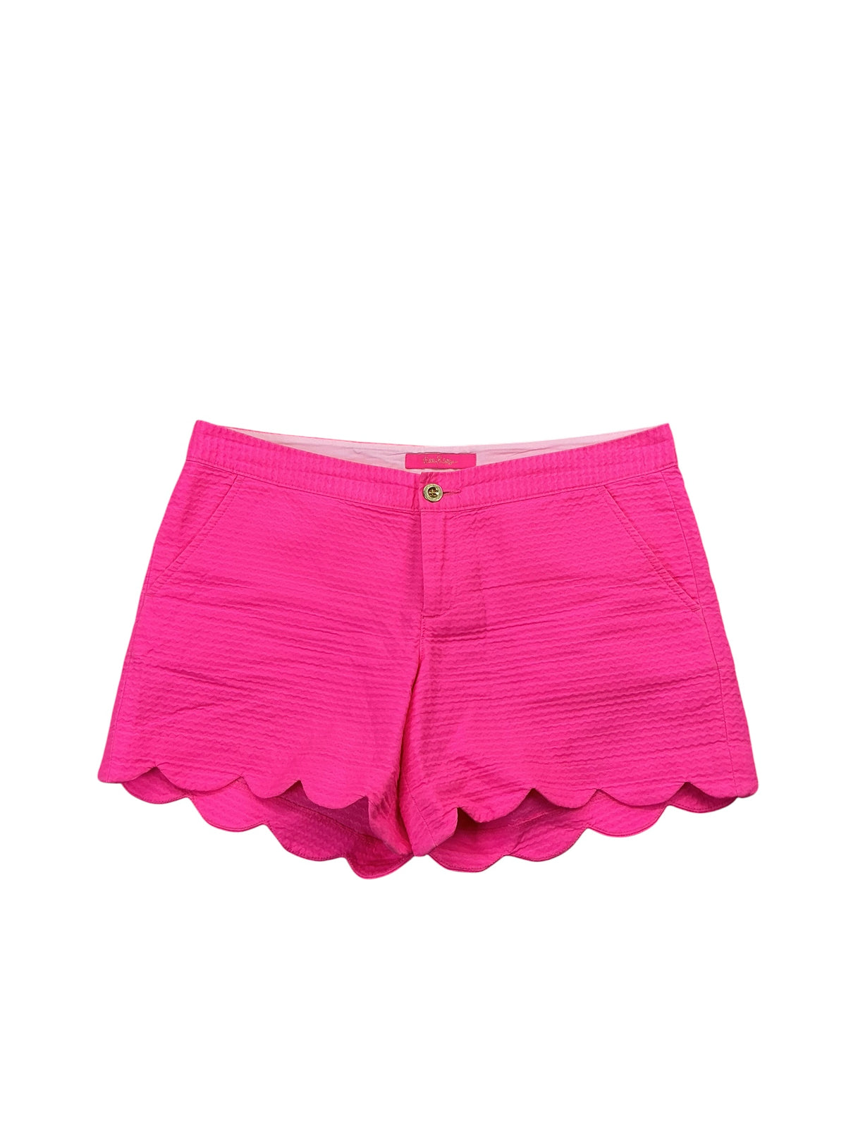 Lilly Pulitzer Buttercup Short Solid Hot Pink - Size 6