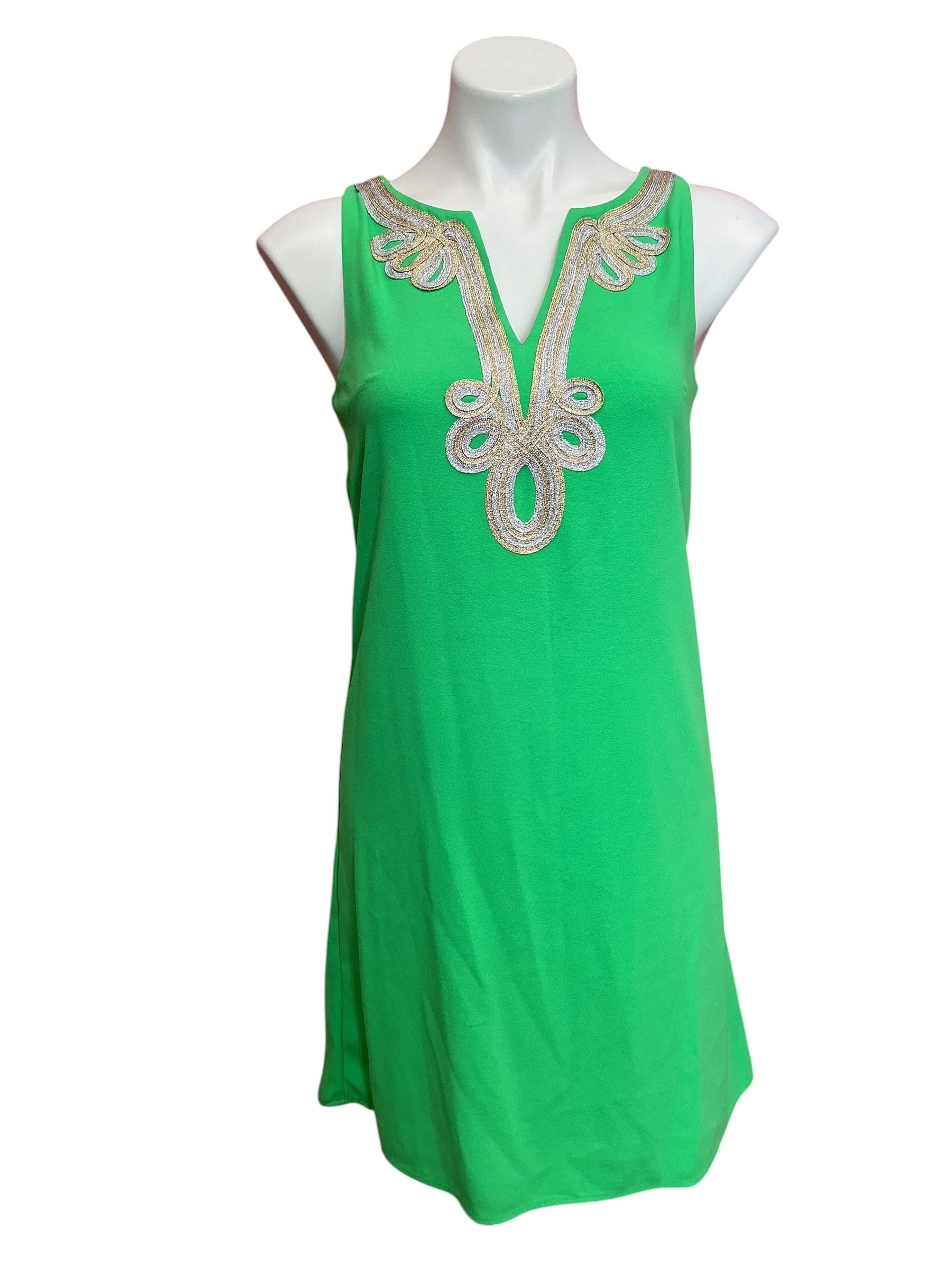 Lilly Pulitzer Cherlyn Shift Dress Myrtle Green - Size 00