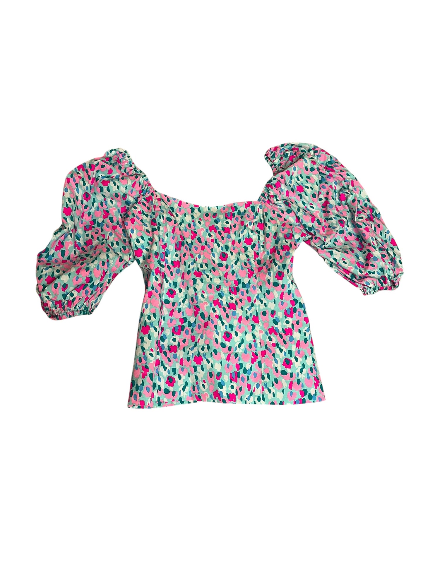 Lilly Pulitzer Bitsy Top Hottie Dottie - Size 00