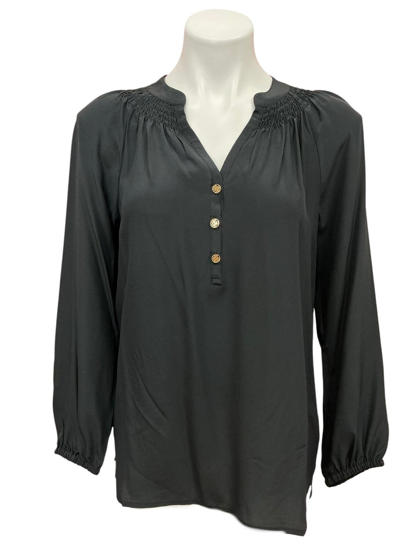 Lilly Pulitzer NWT Elsa Top Onyx Black - Size S