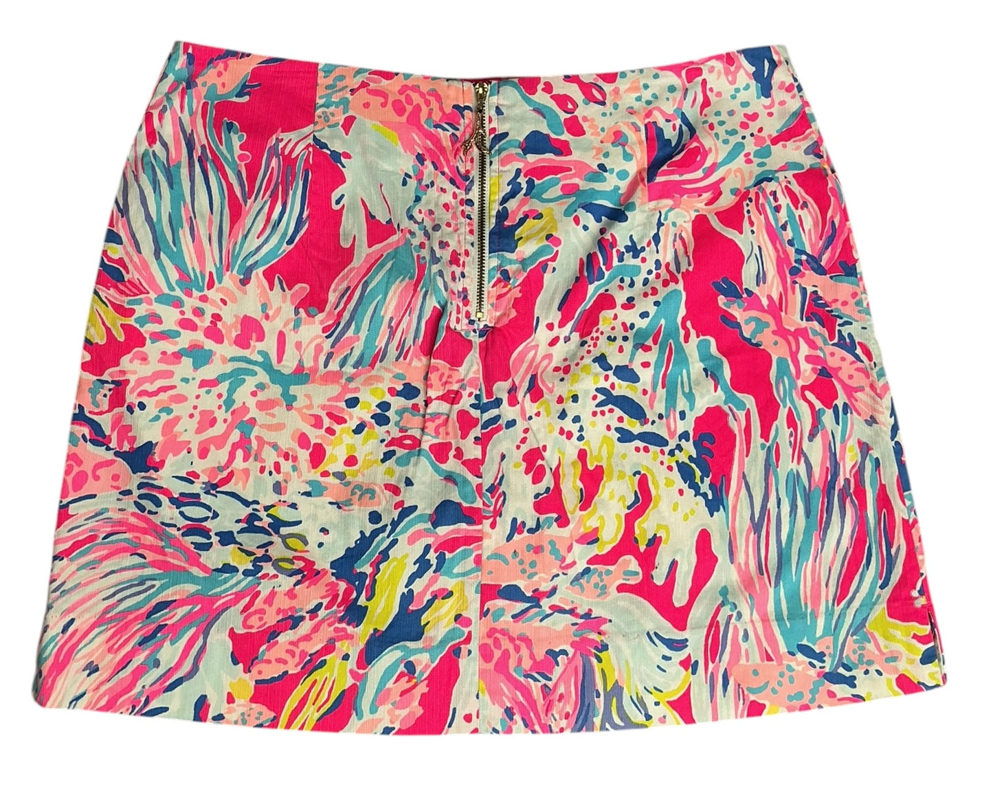 Lilly Pulitzer Marigold Skort Dragonfruit Sunken Treasure - Size 8