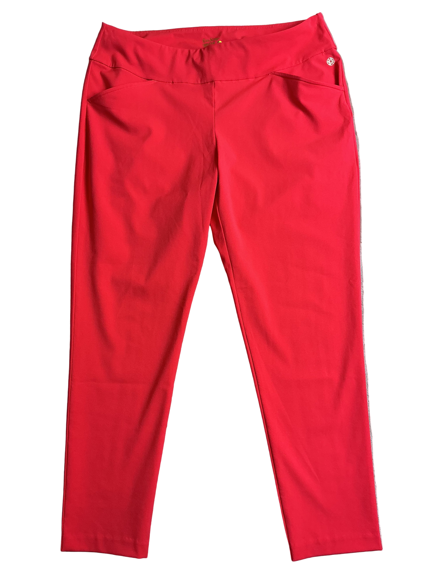 Lilly Pulitzer NWT Corso Pants UPF 50+ Ruby Red - Size 16