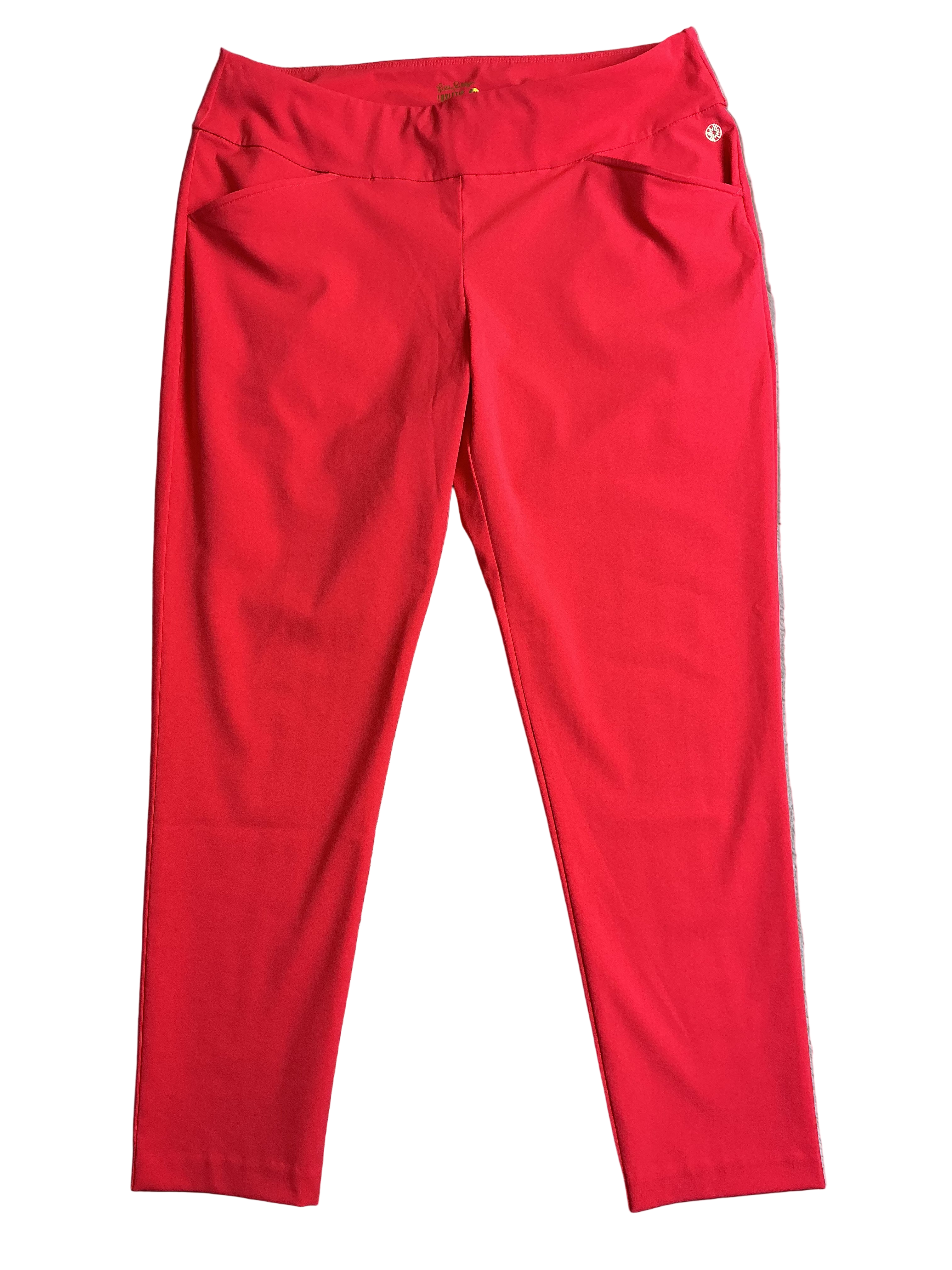 Lilly Pulitzer NWT Corso Pants UPF 50+ Ruby Red - Size 16