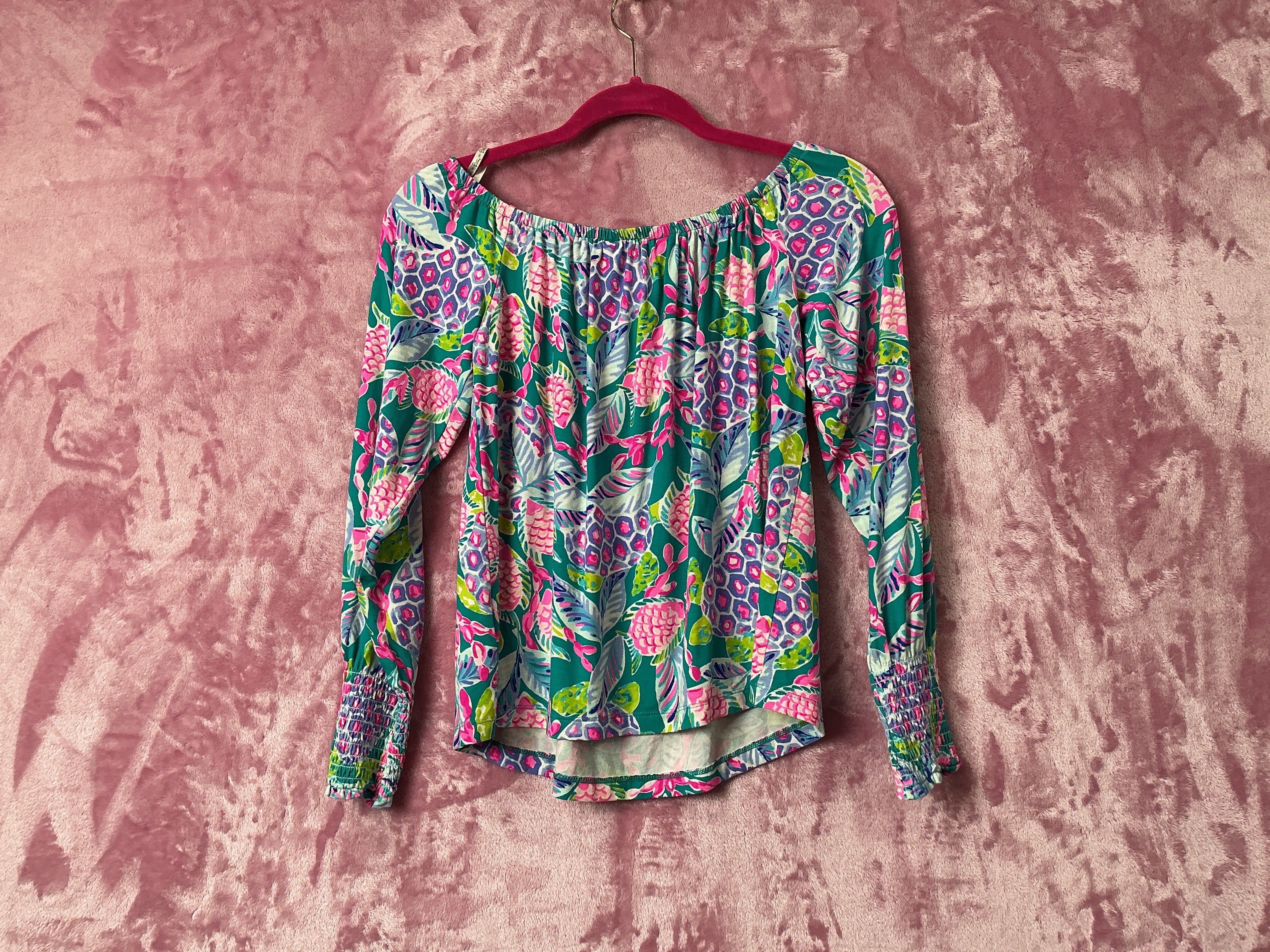 Lilly Pulitzer Long Sleeve Top - Size XS