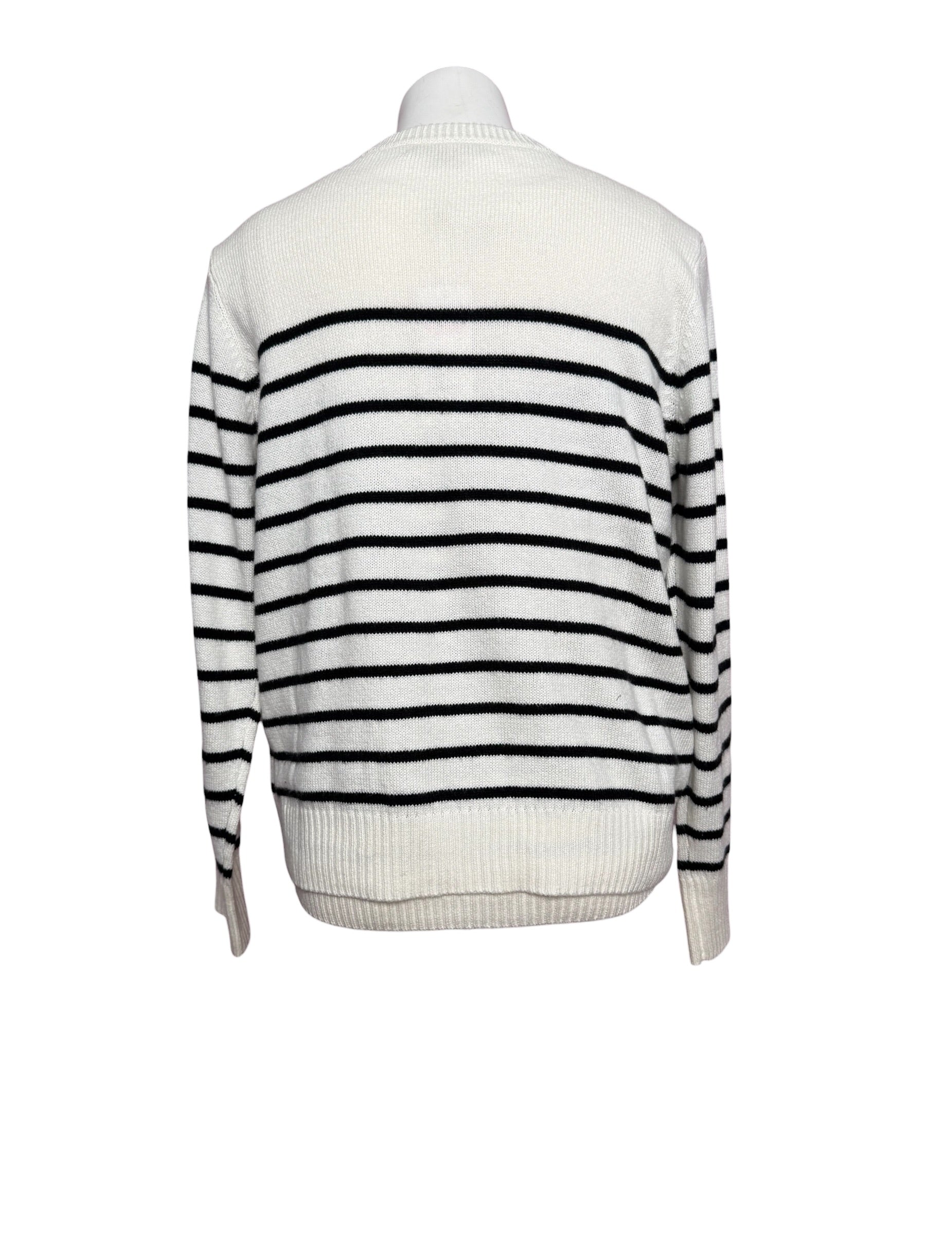 Lilly Pulitzer NWT Fairly Stripe Sweater Set, Coconut, Irisistable Stripe Size XL
