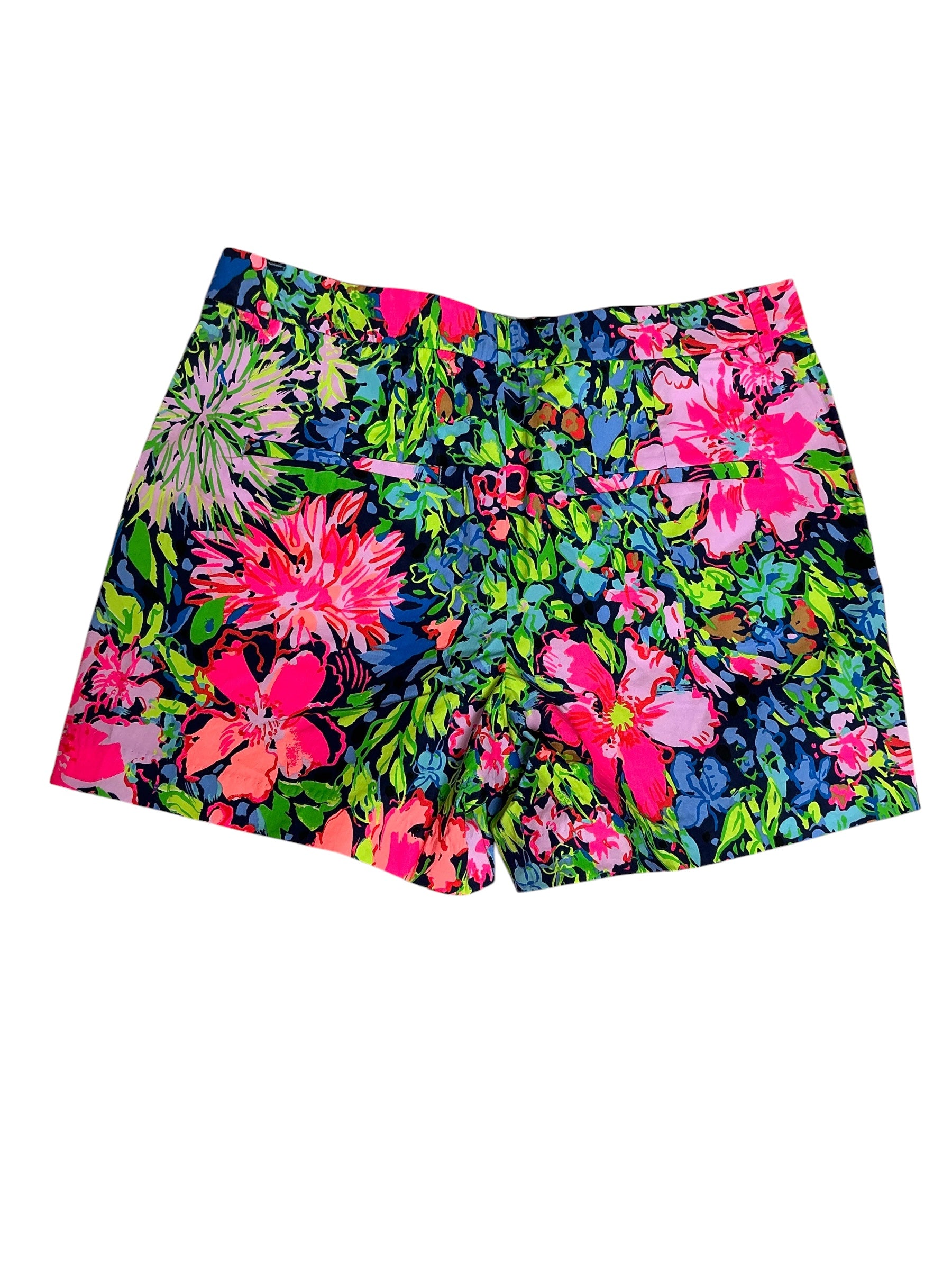 Lilly Pulitzer NWT Gretchen High Rise Short Multi Festive Fantasy - Size 10