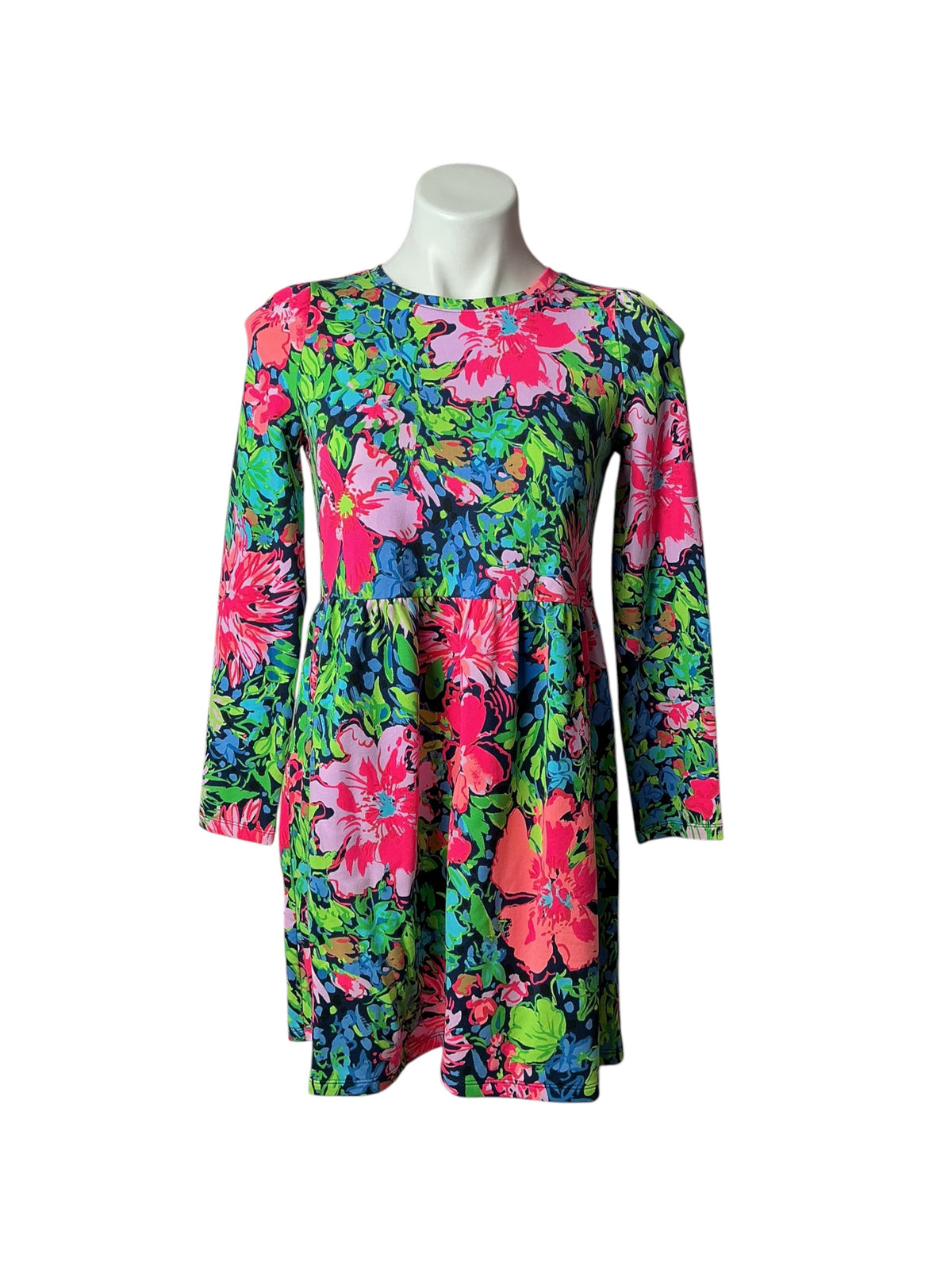 Lilly Pulitzer Kids NWT Teigen Dress Multi Festive Fantasy - Size XL (12-14)