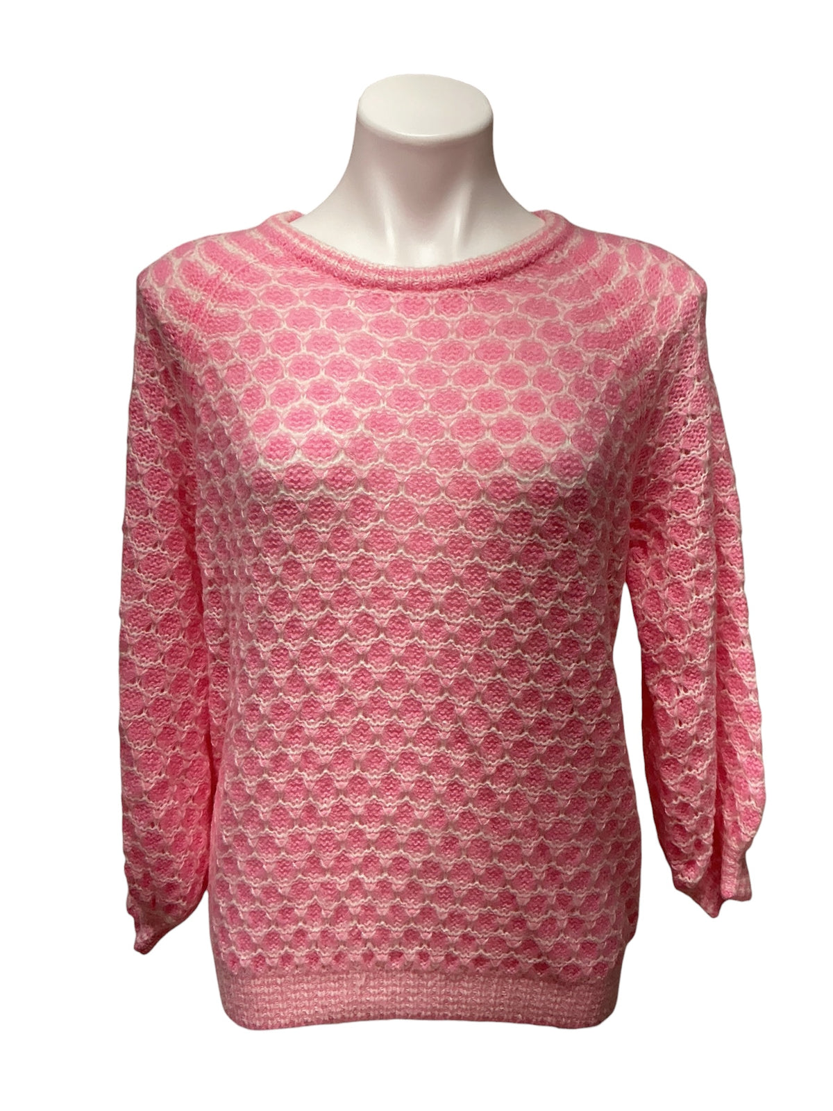 Lilly Pulitzer NWT Corabelle Sweater Mandevilla Baby Honeycomb - Size L