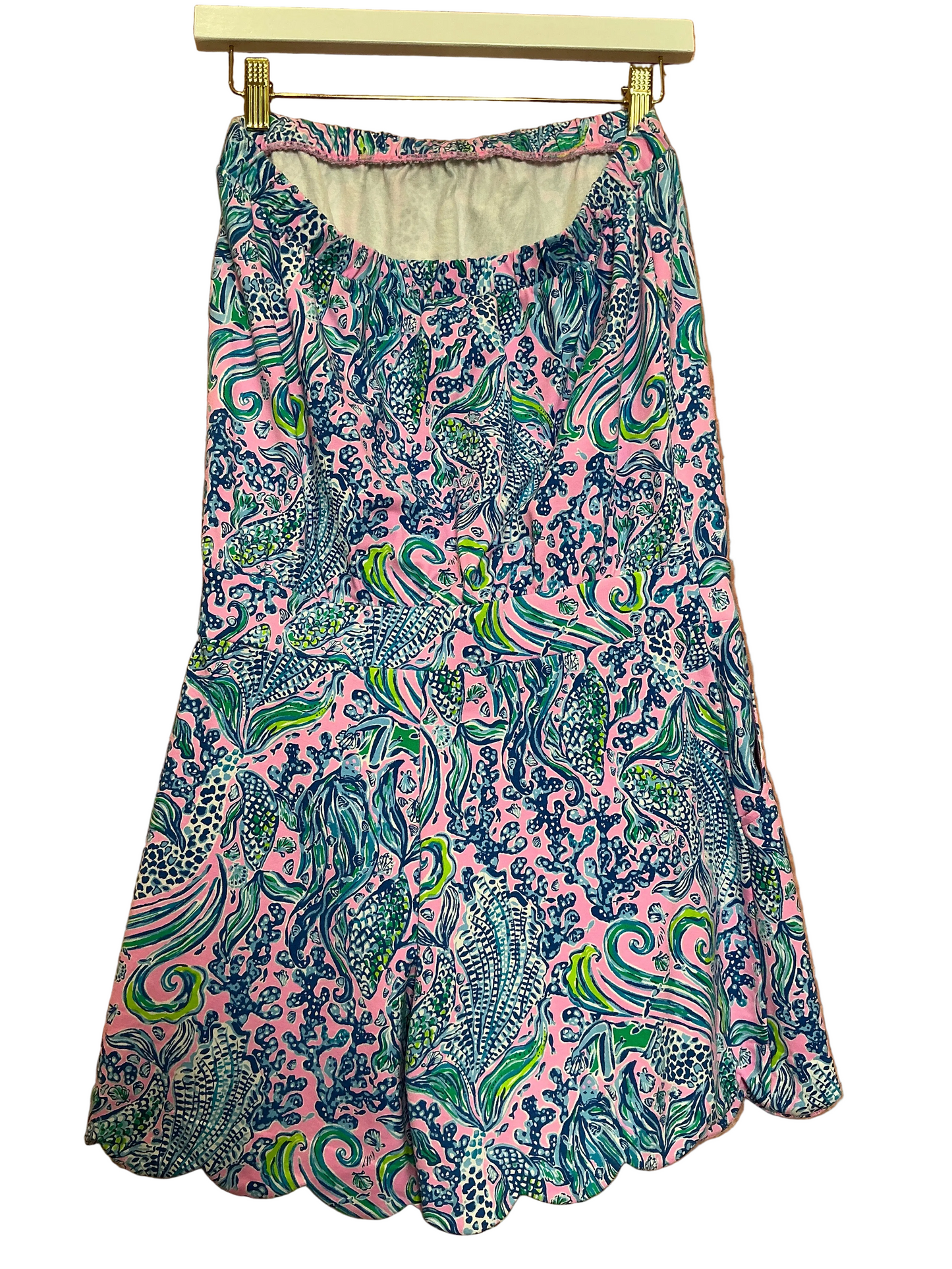 Lilly Pulitzer Lilac Rose We Mermaid It Romper - Size M