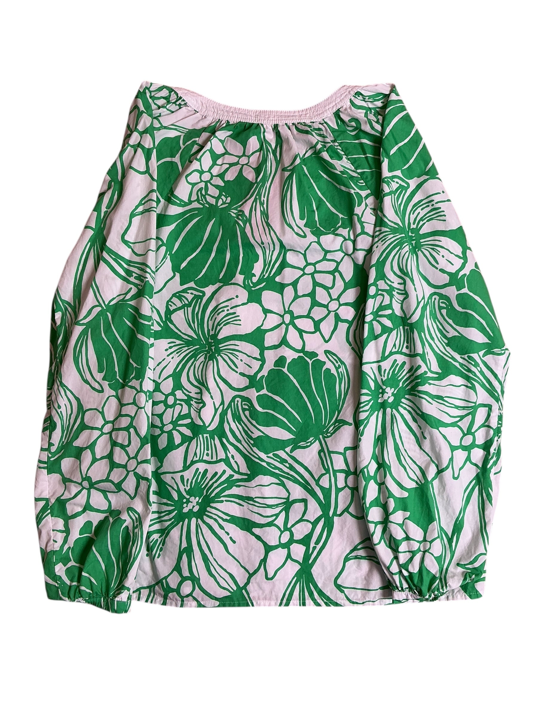 Lilly Pulitzer Camryn Tunic - Spearmint Oversized Kiss My Tuli - Size S