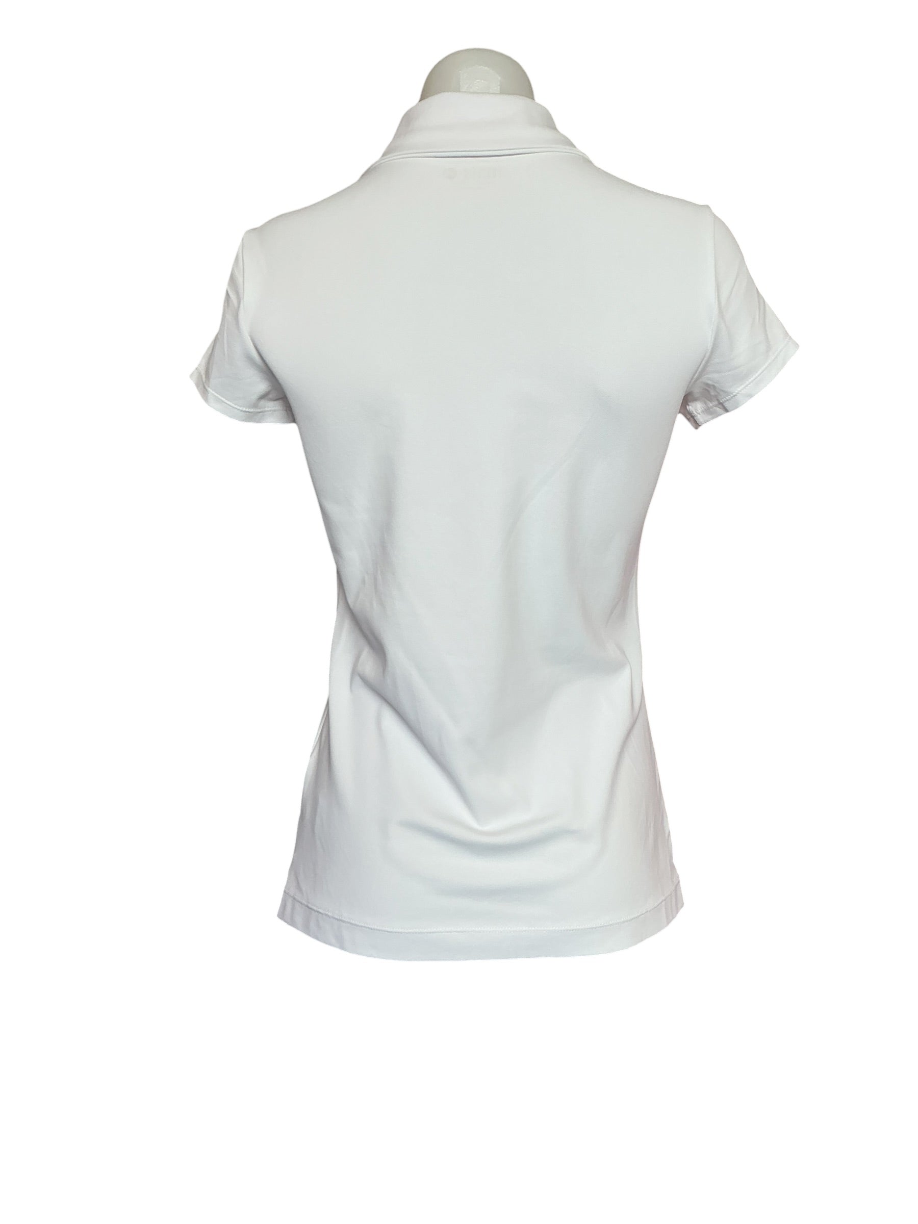 Lilly Pulitzer NWT Frida Scallop Polo UPF 50+ - Resort White - Size XXS