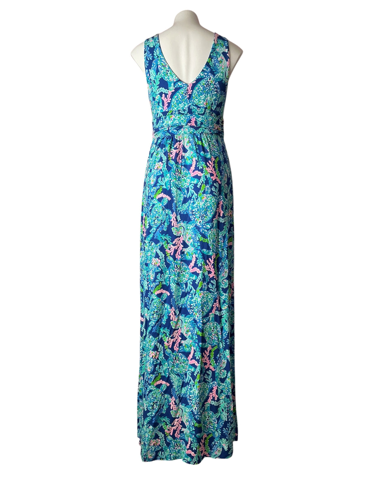 Lilly Pulitzer NWT Sloane Dress Corsica Blue Turtle Villa - Size M