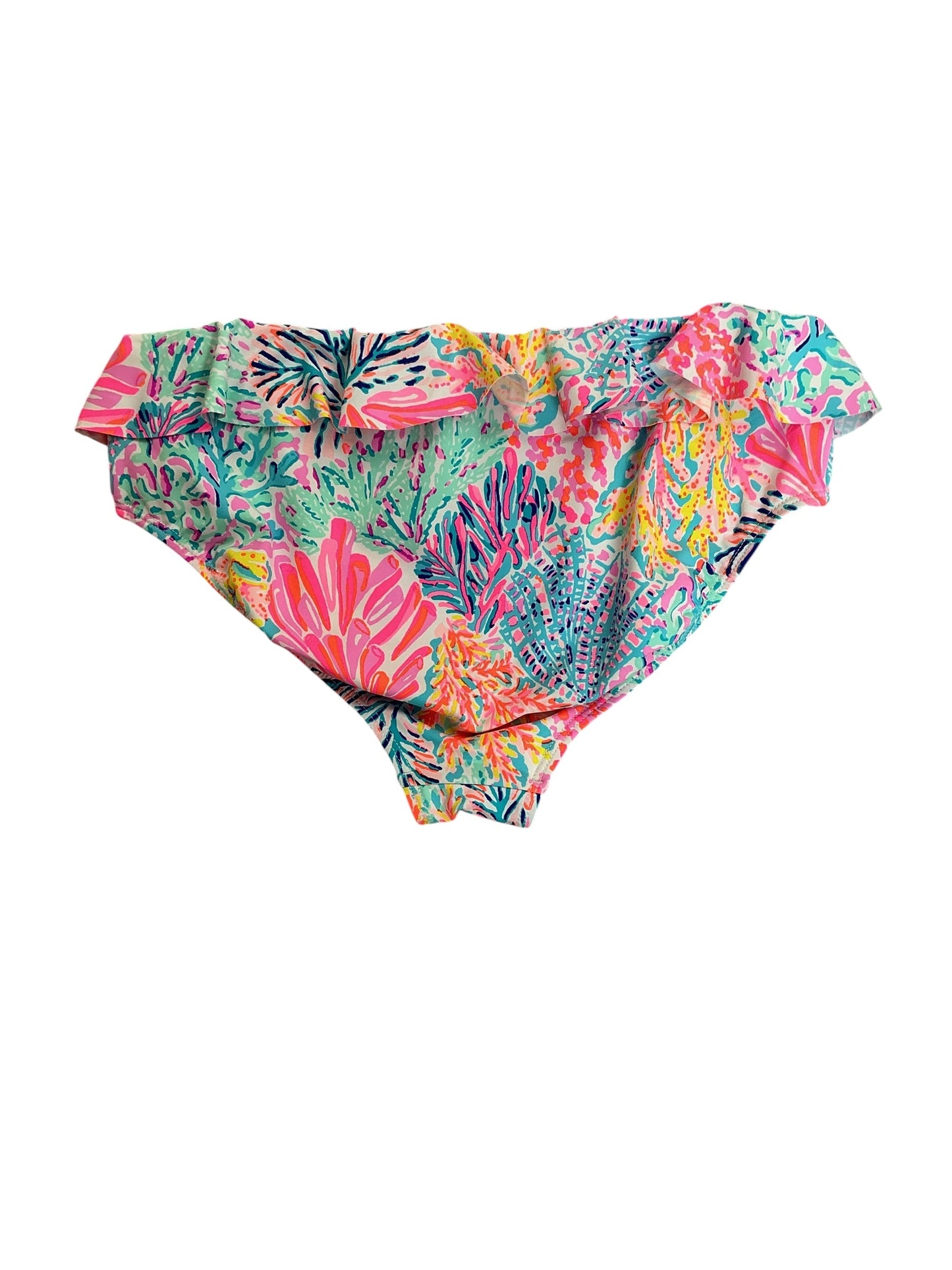 Lilly Pulitzer Kids Girls 2PC Tankini Swim Set Multi Splashdance - Size 14