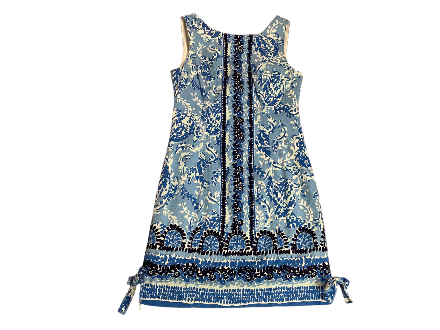 Lilly Pulitzer Mila Dress - Blue Peri Turtley Awesome Engineered Dress - Size 00