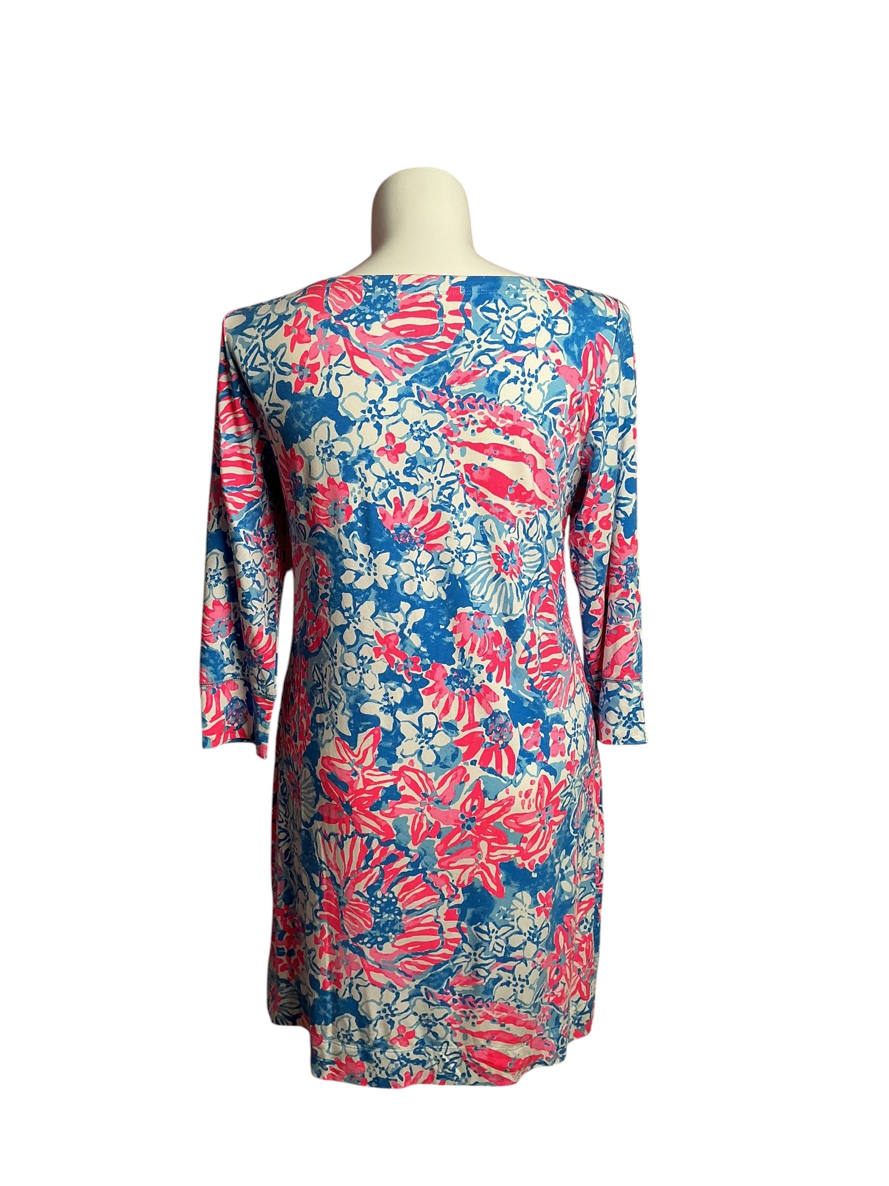 Lilly Pulitzer- NWT UPF 50+ Sophie Dress Bay Blue Pop Pop Size XL