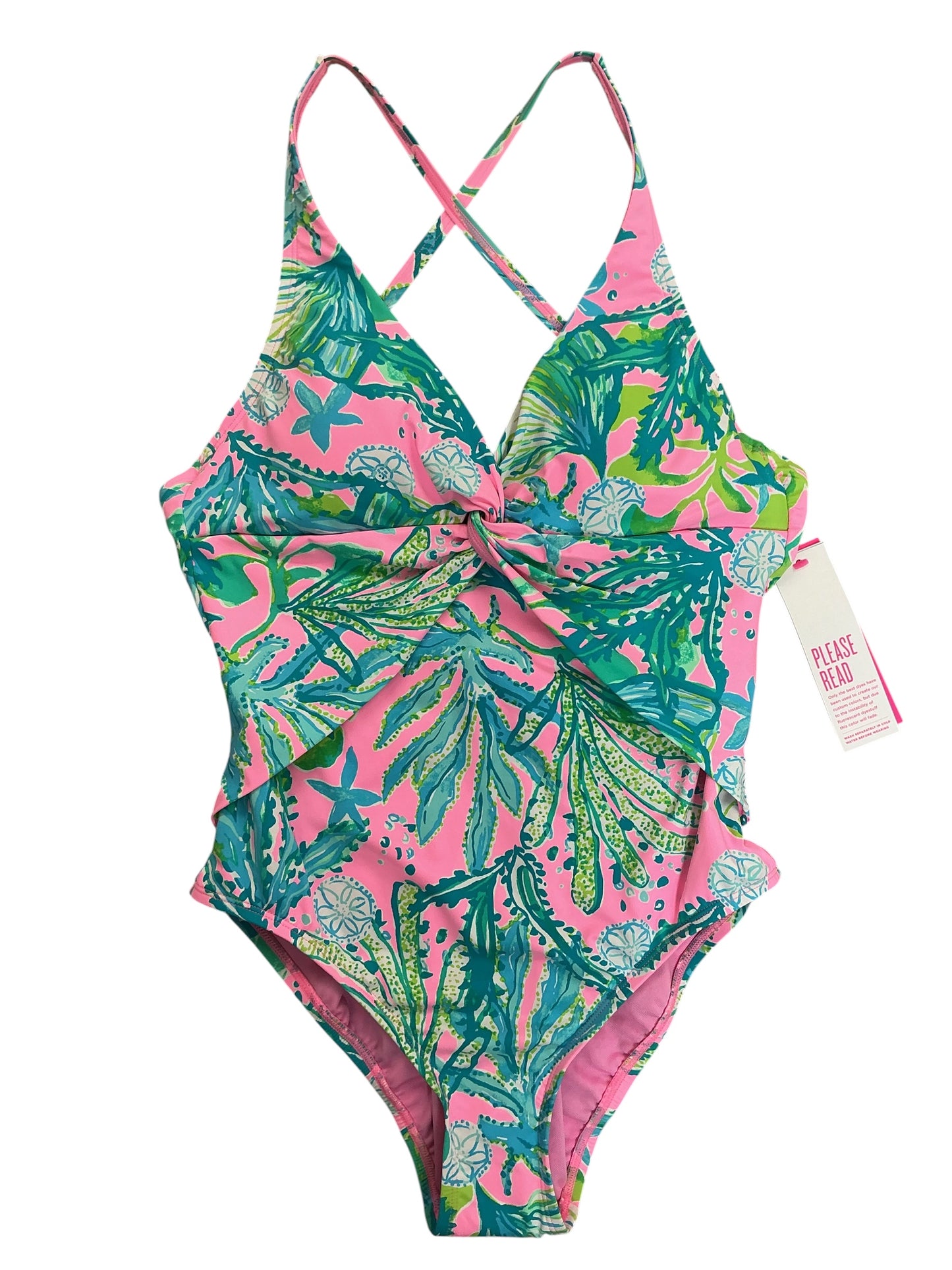 Lilly Pulitzer NWT Mallie One Piece Swimsuit Mandevilla Baby Hip Nautic - Size 6