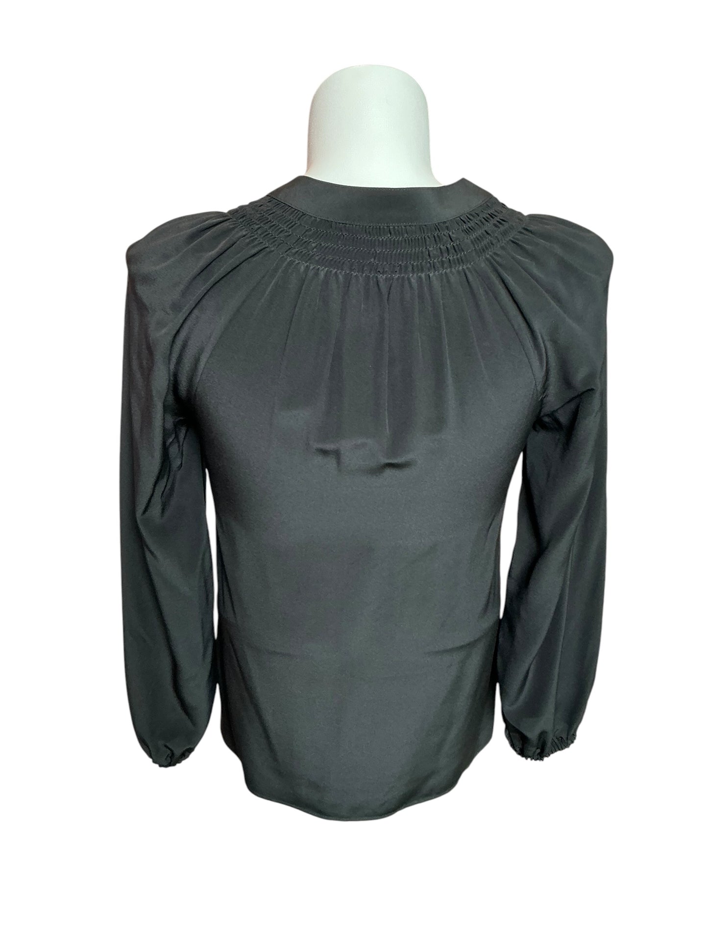 Lilly Pulitzer Elsa Silk Top Onyx - Size S