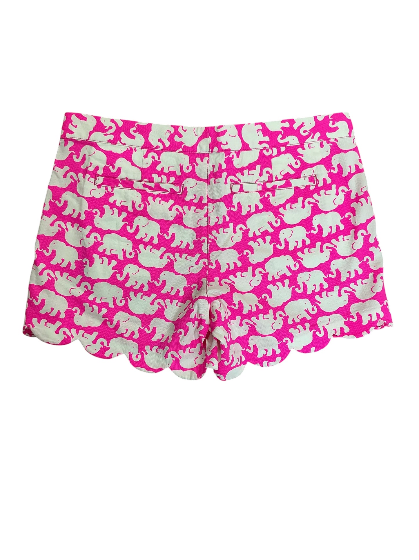 Lilly Pulitzer Buttercup Shorts Pop Pink Tusk In Sun Medium - Size 6