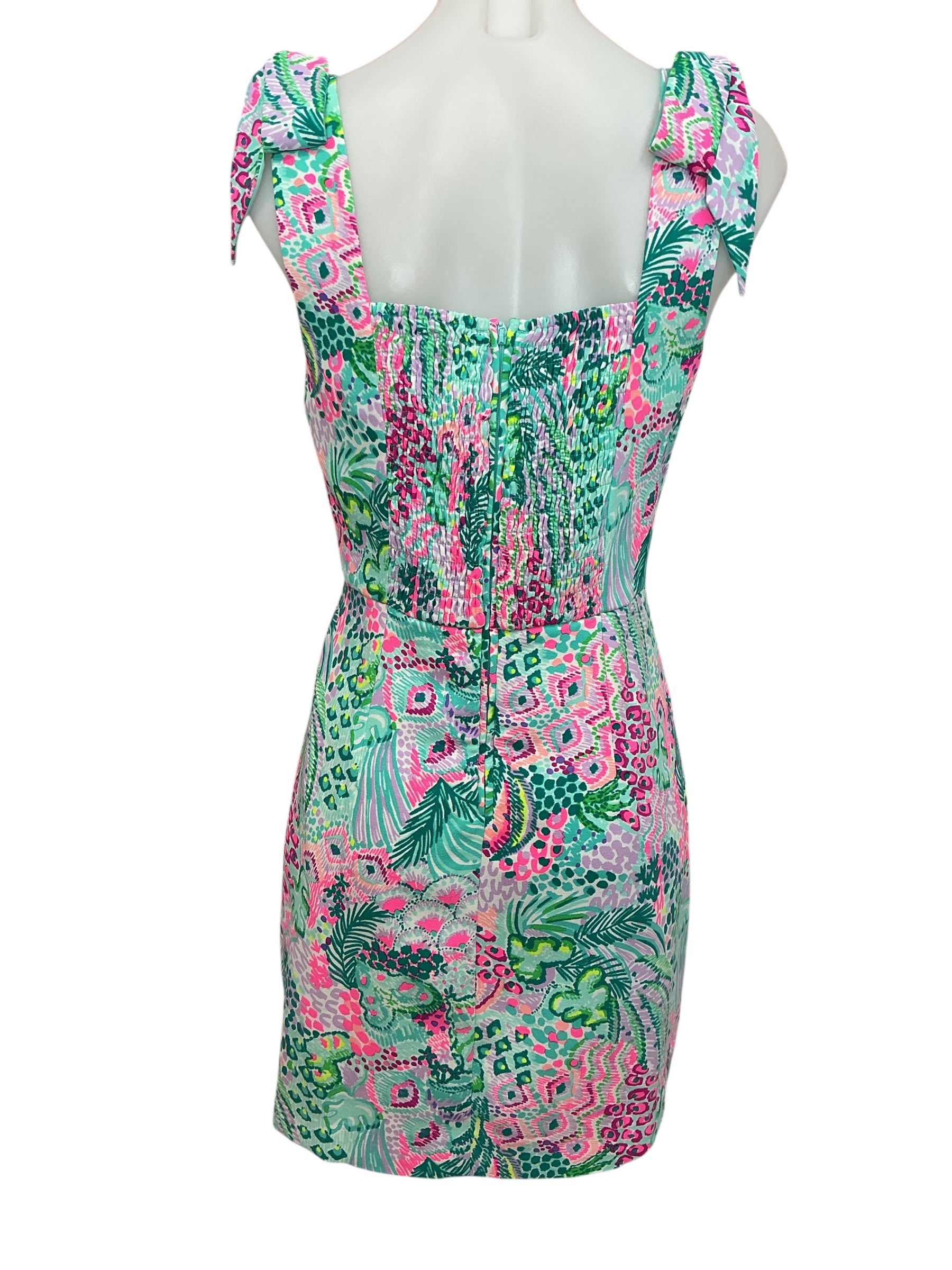 Lilly Pulitzer Linnea Romper Multi Banana Split - Size 4