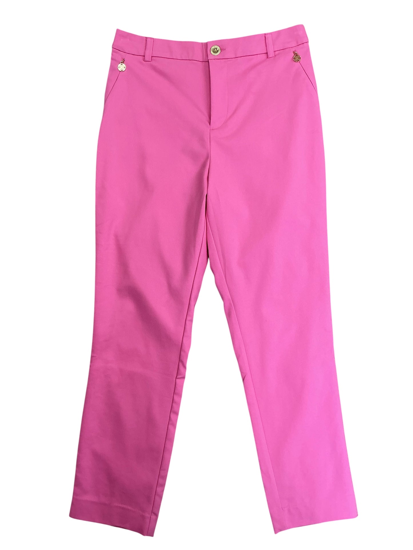 Lilly Pulitzer NWT Ana High Rise Pants Confetti Pink - Size 8