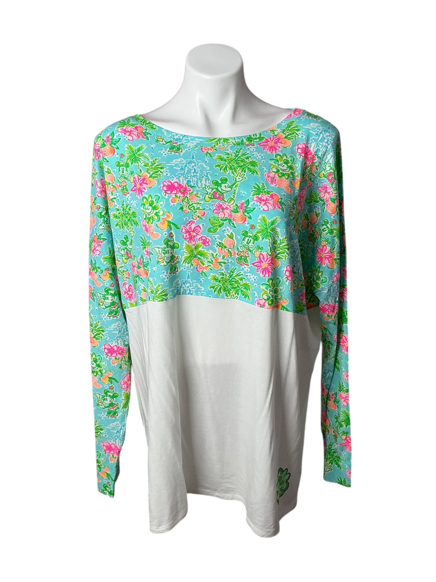 Disney x Lilly Pulitzer NWT Finn Long Sleeve T-Shirt Lilly Loves Disney - Size XXL