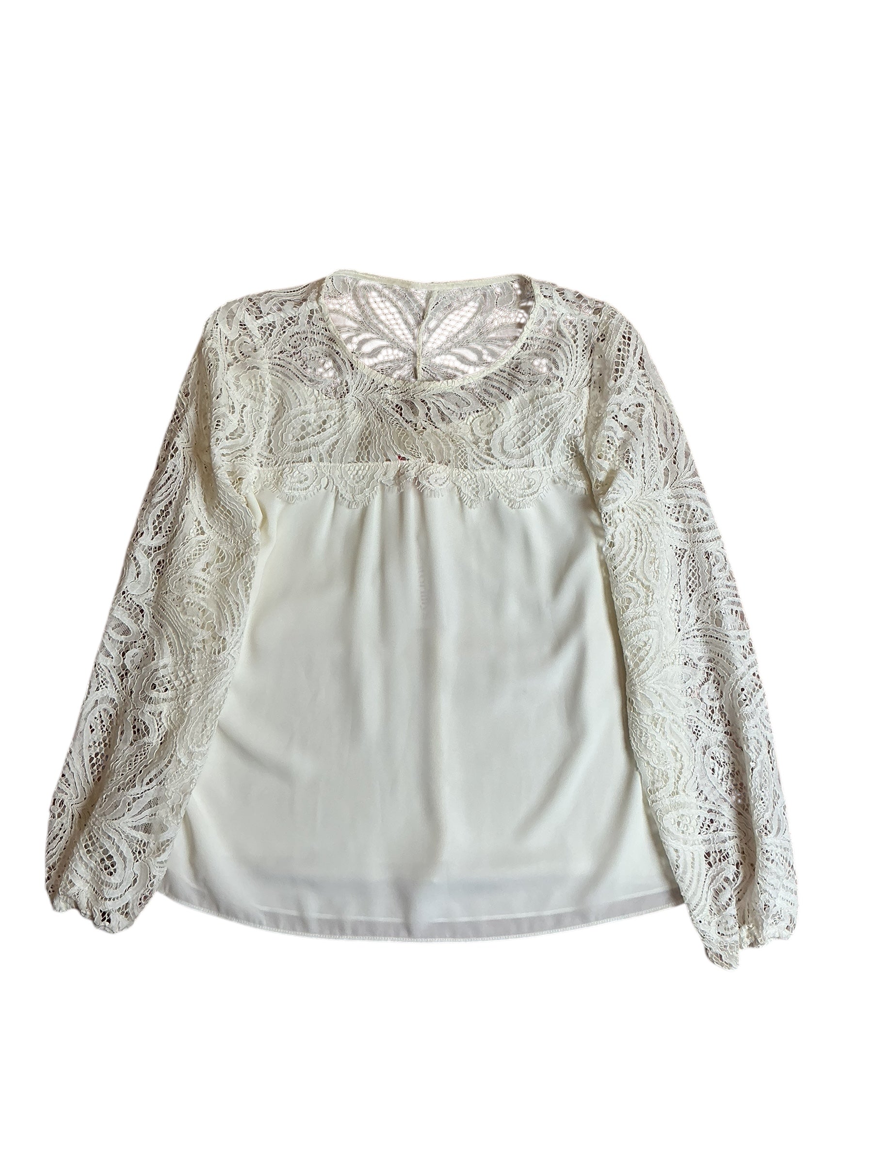 Lilly Pulitzer Keegan Top - Coconut - Size S