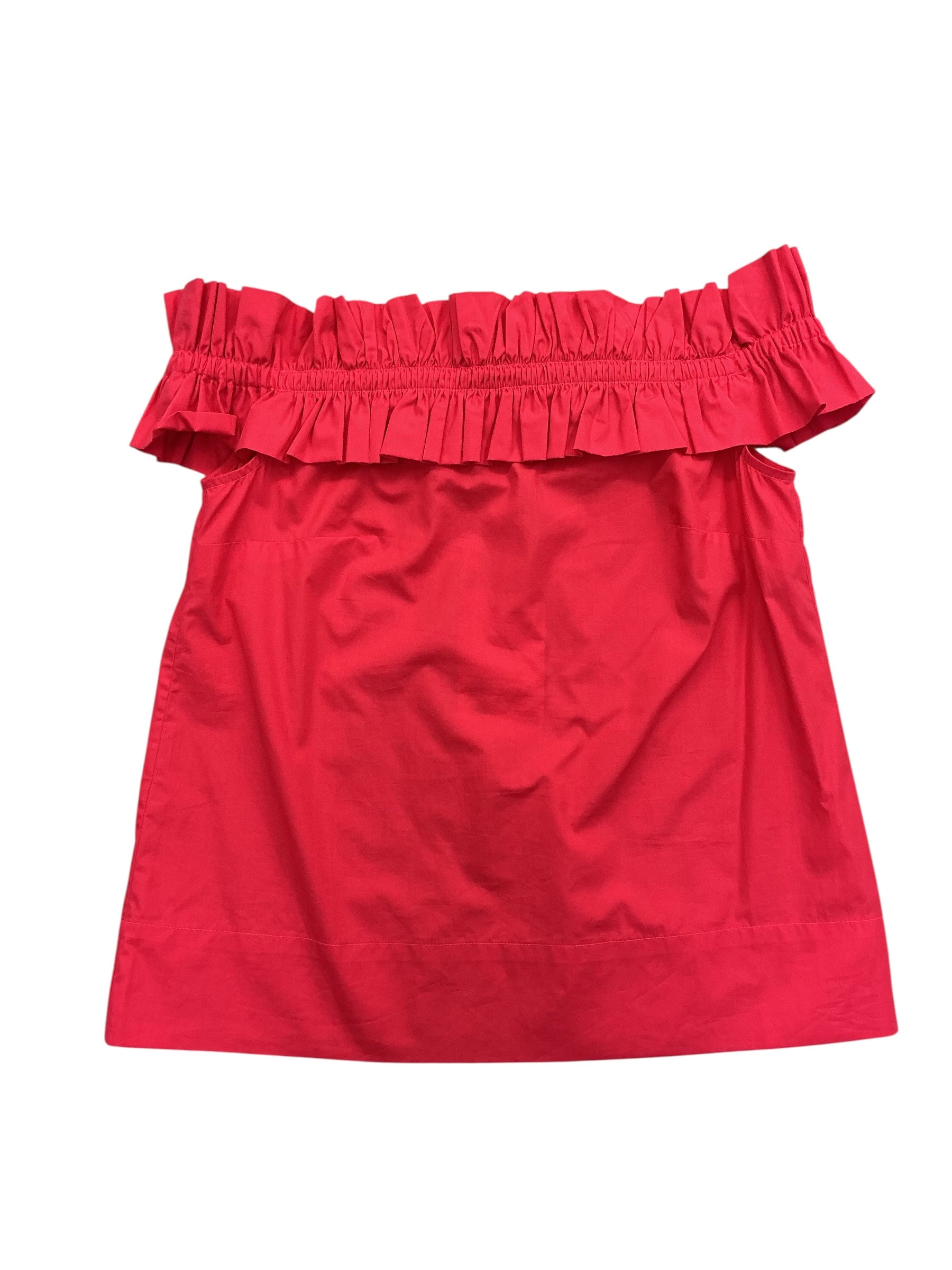 Lilly Pulitzer NWT Brennalee Off The Shouldee Top Mizner Red - Size XS