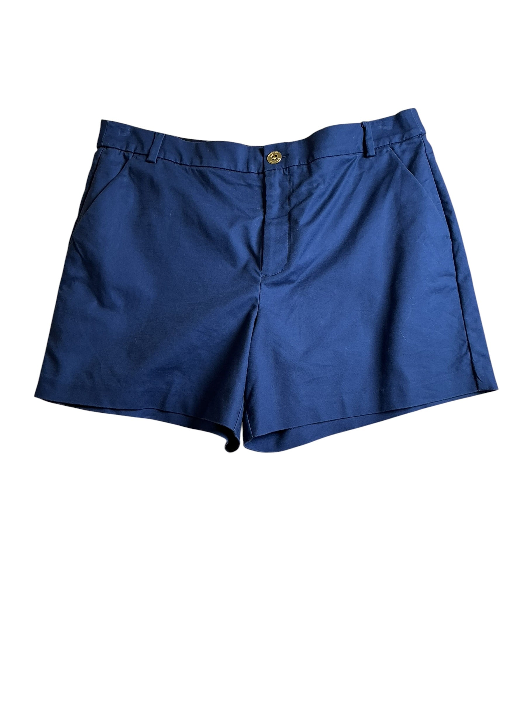 Lilly Pulitzer NWT Callahan High Rise Short - High Tide Navy - Size 16