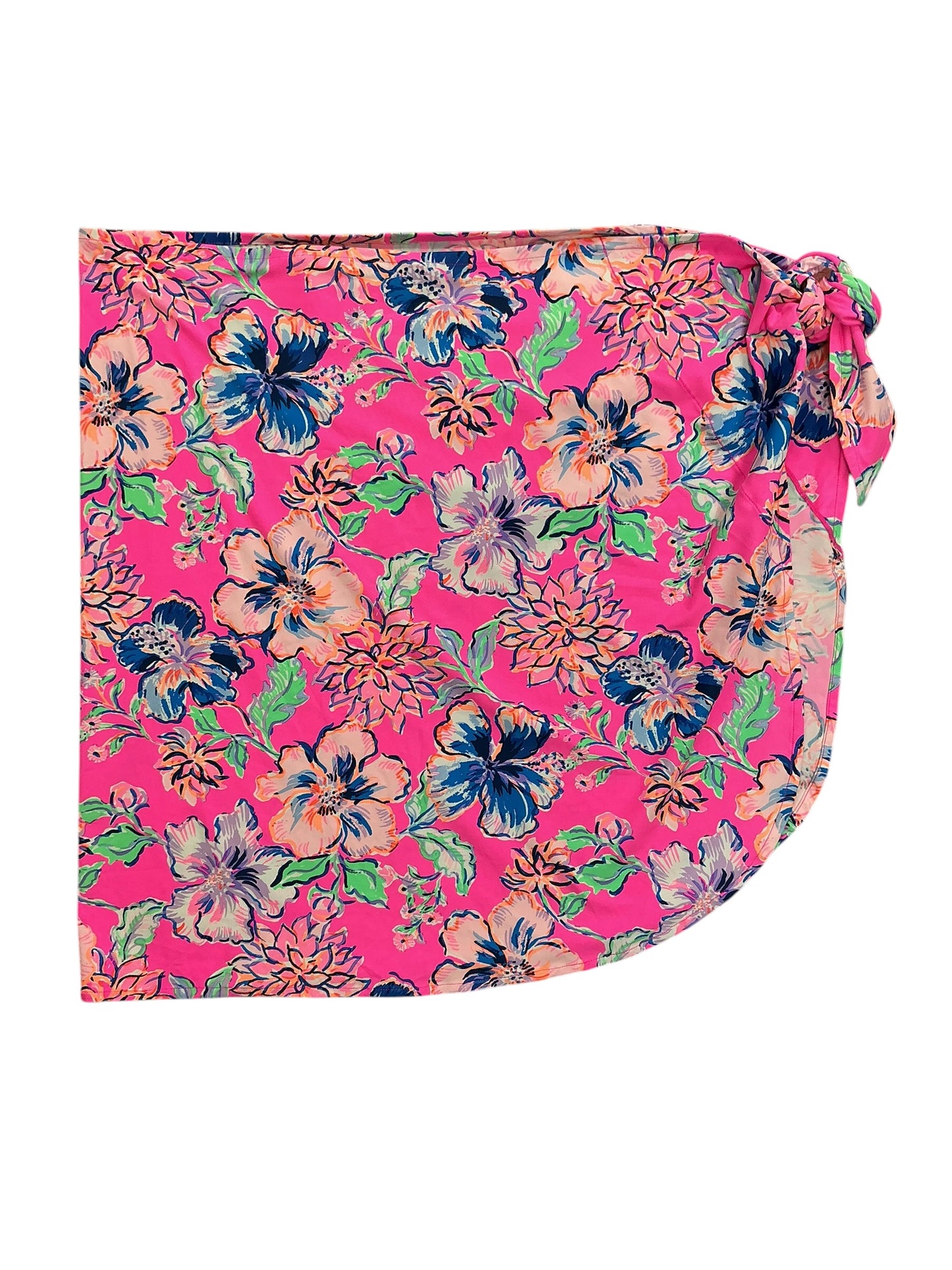 Lilly Pulitzer Paxton Sarong Coverup Last Bud Not Least - Size XS/S